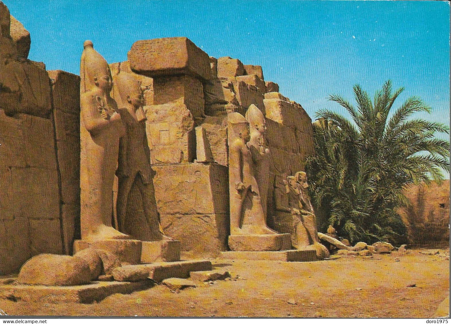 EGYPT - Karnak Temple - VIIth Pylon - Used Postcard - Louxor