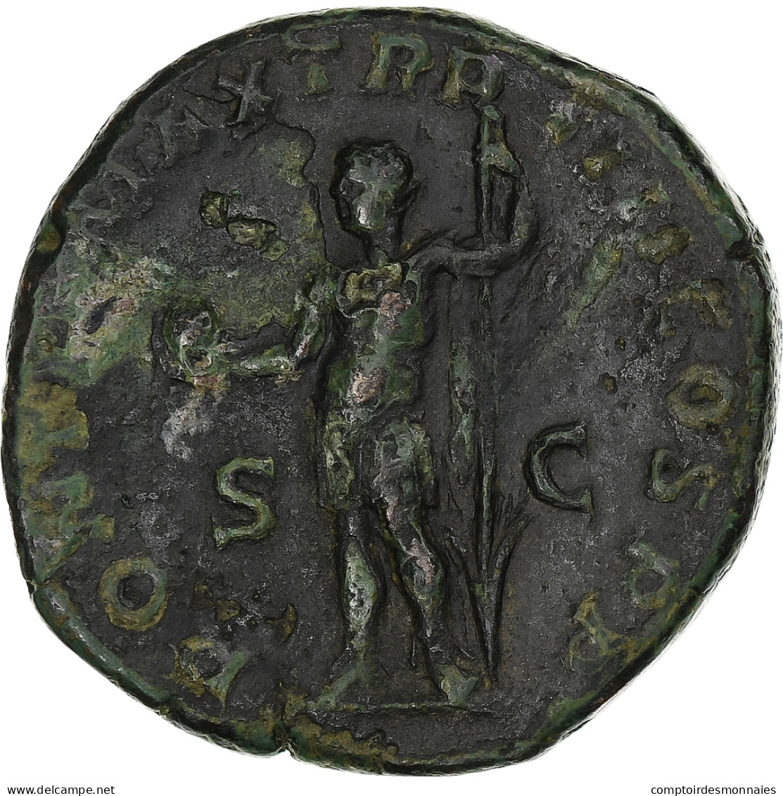 Alexandre Sévère, Sesterce, 225, Rome, Bronze, TTB, RIC:439d - Les Sévères (193 à 235)