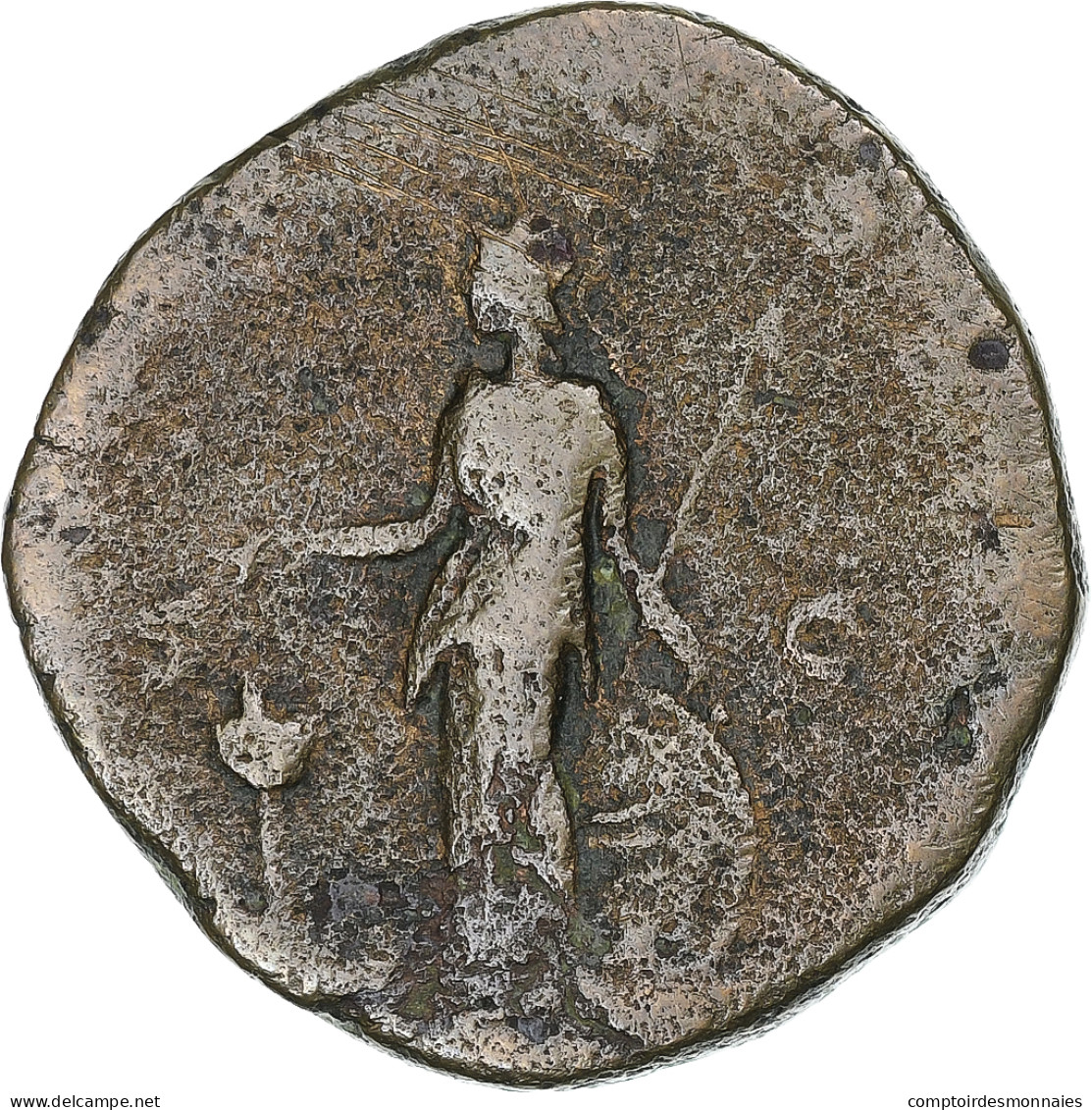 Commode, Sesterce, 179, Rome, Bronze, TB, RIC:1599 - Die Antoninische Dynastie (96 / 192)