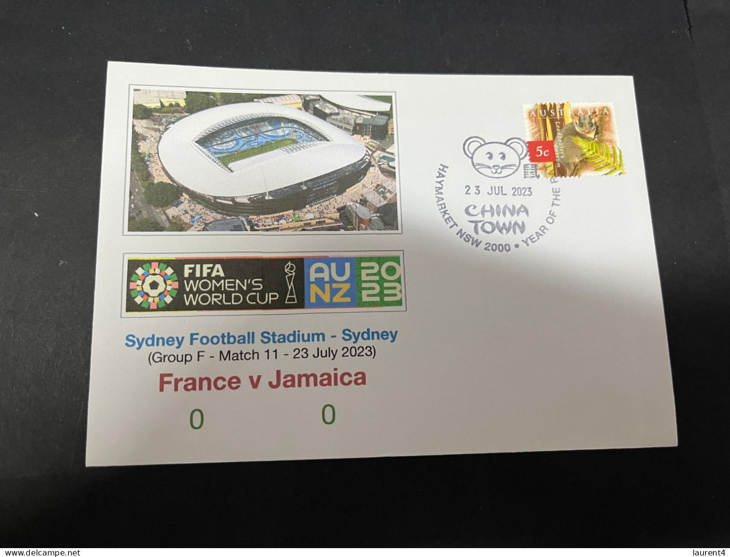 18-2-2024 (4 X 34)  5 Covers - FIFA Women's Football World Cup 2023 - France Matches - Sonstige & Ohne Zuordnung