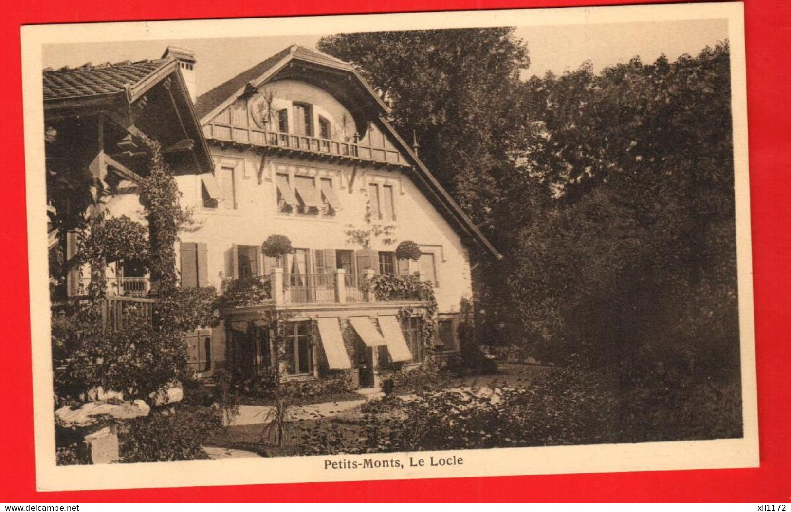 ZXP-40  Le Locle. Petits-Monts.   Carte-Photo NC, Petites Traces De Colle Au Dos - Le Locle