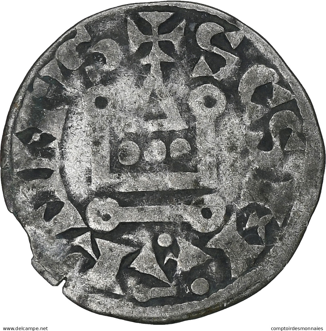 France, Philippe II, Denier, 1180-1223, Saint-Martin De Tours, Argent, TB+ - 1180-1223 Filips II Augustus