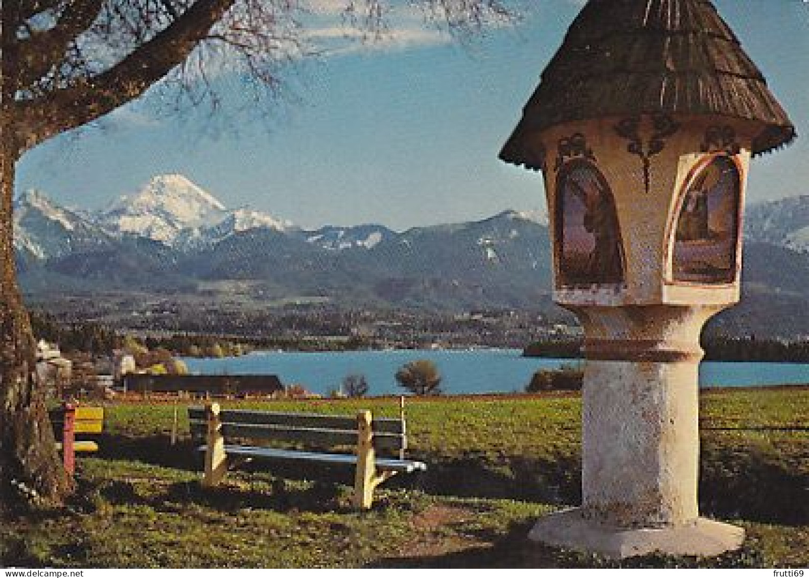 AK 202593 AUSTRIA - Materl Am Faakersee Mit Mittagskogel - Faakersee-Orte