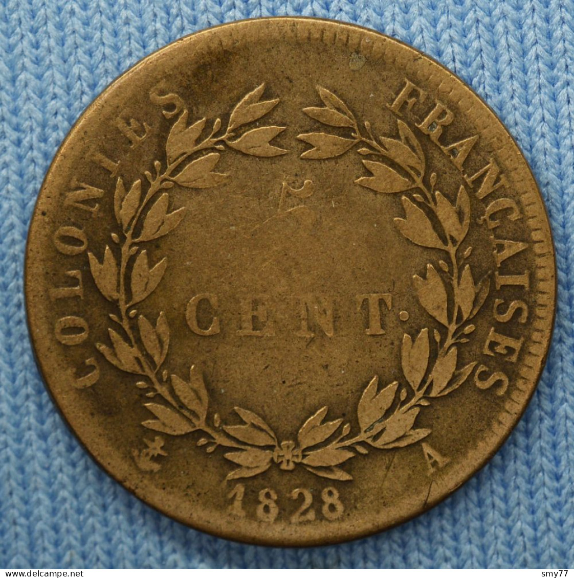 Antilles Françaises / France Overseas • 5 Centimes 1828 • Charles X • [24-126] - Sonstige & Ohne Zuordnung