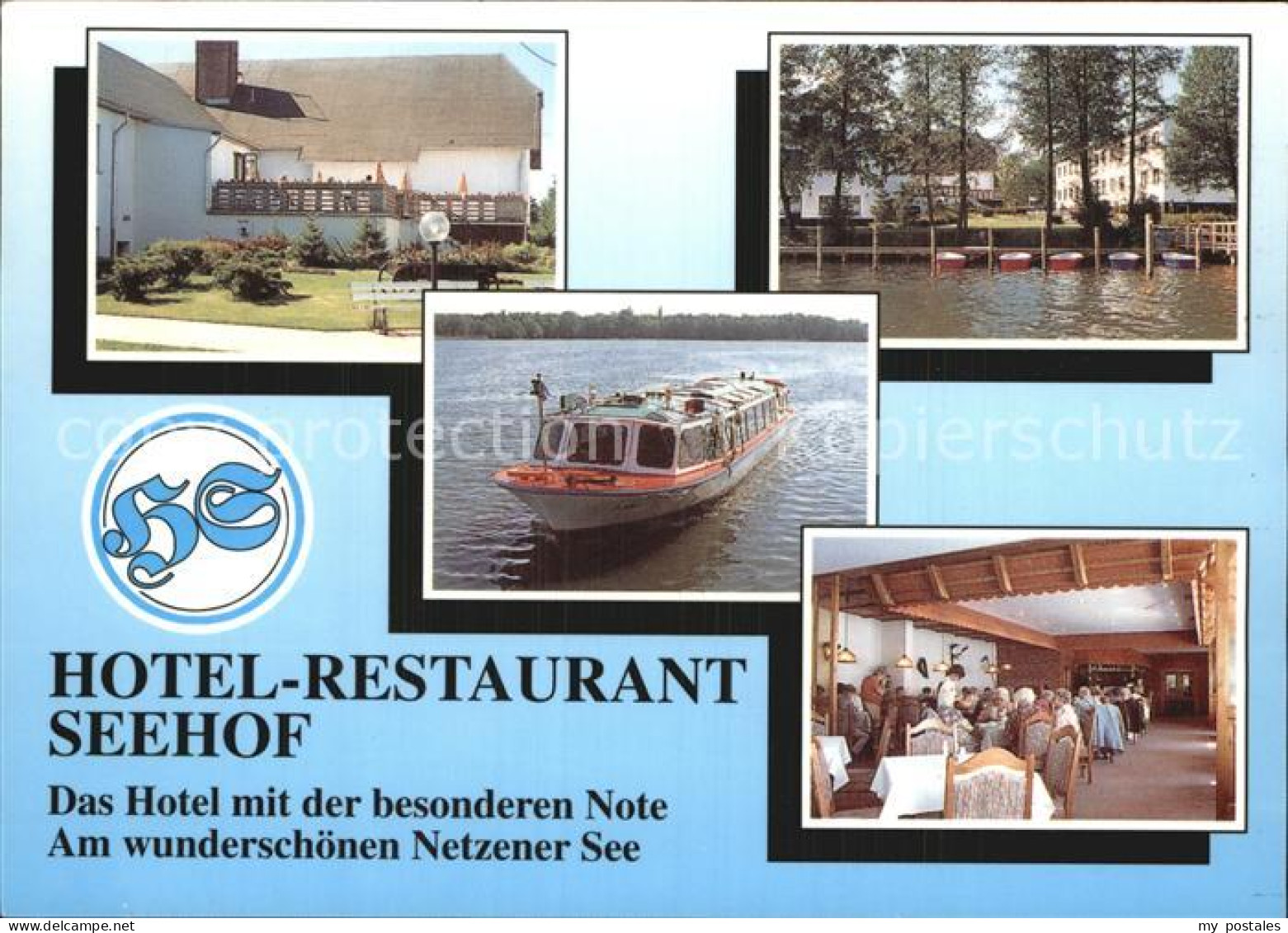 72600388 Netzen Hotel Restaurant Seehof Fahrgastschiff Emster Kloster Lehnin - Lehnin