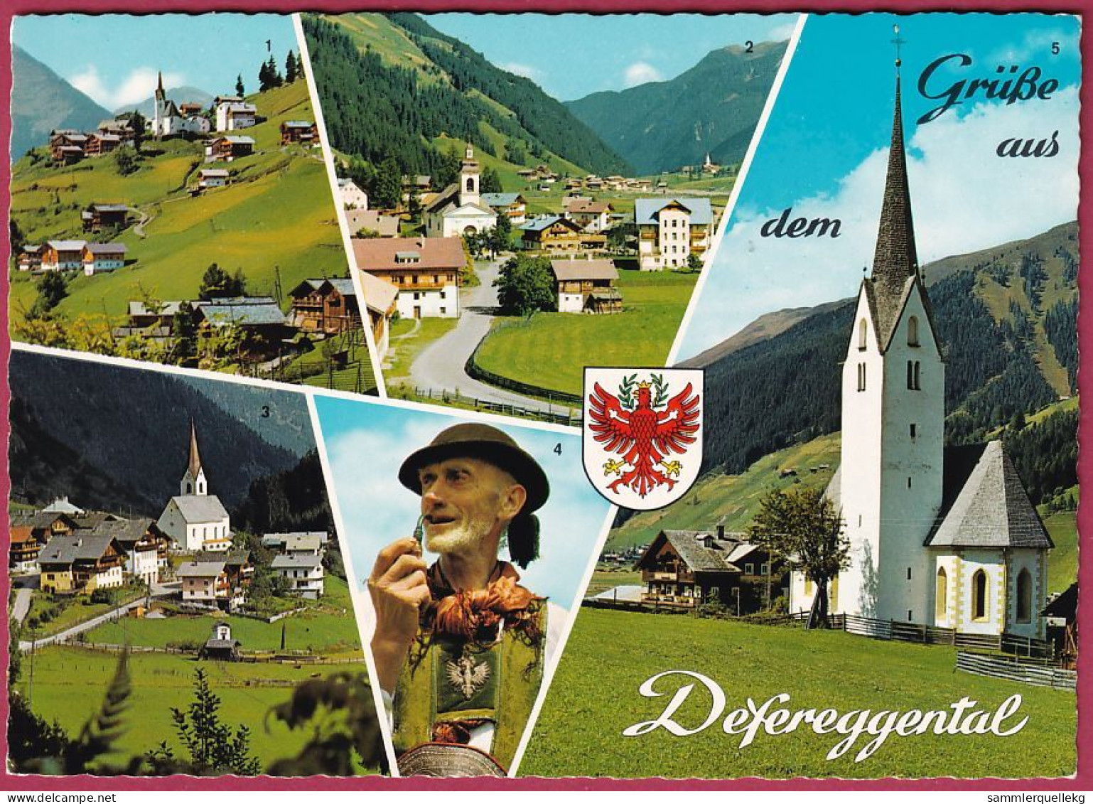 AK: Defereggental, Ungelaufen (Nr. 4772) - Defereggental