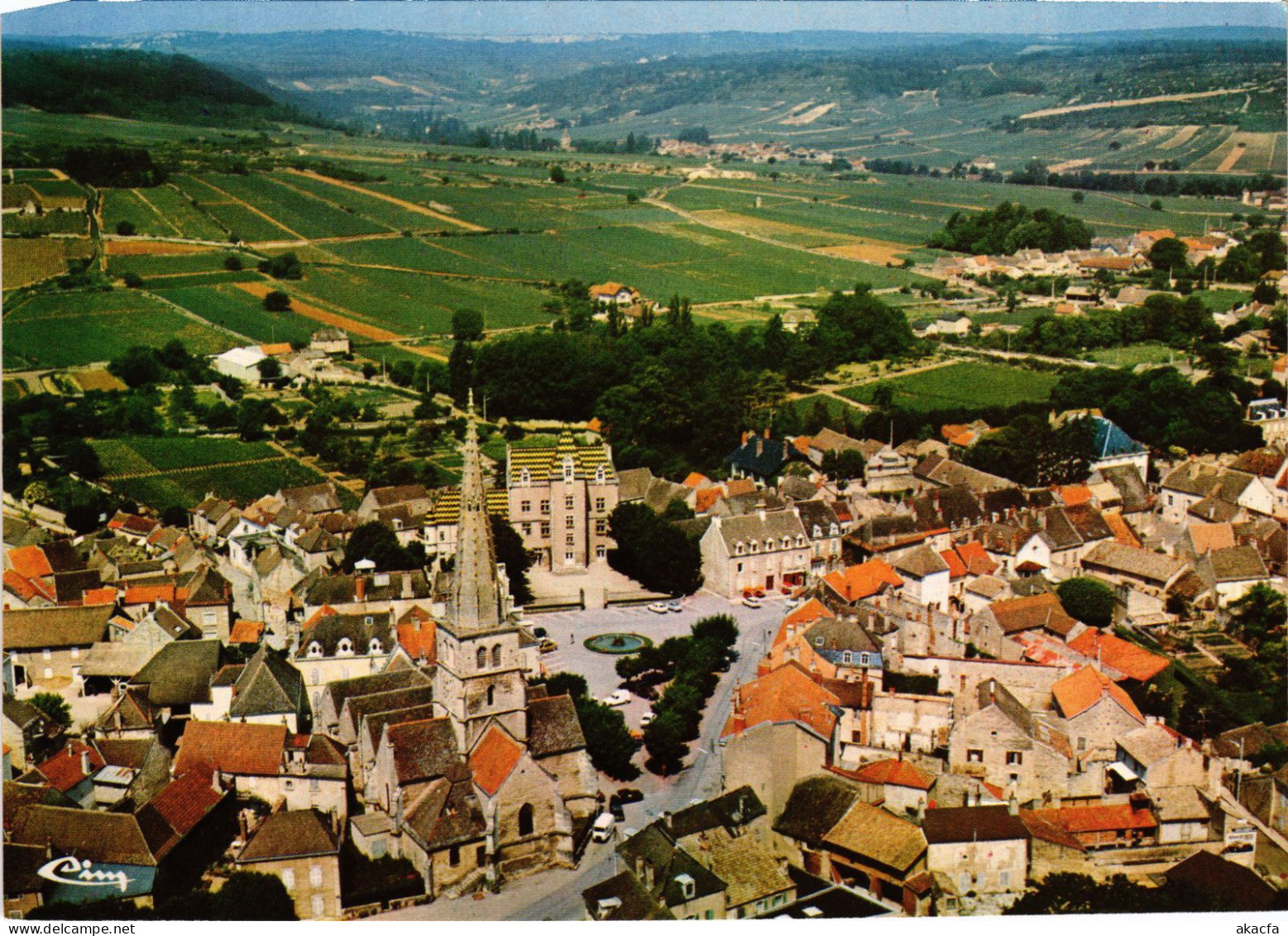 CPM Meursault Vue Generale Aerienne FRANCE (1376163) - Meursault