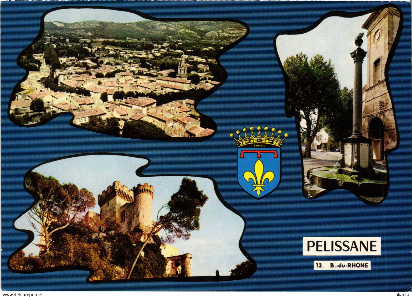 CPM Souvenir De Pelissane FRANCE (1377102) - Pelissanne