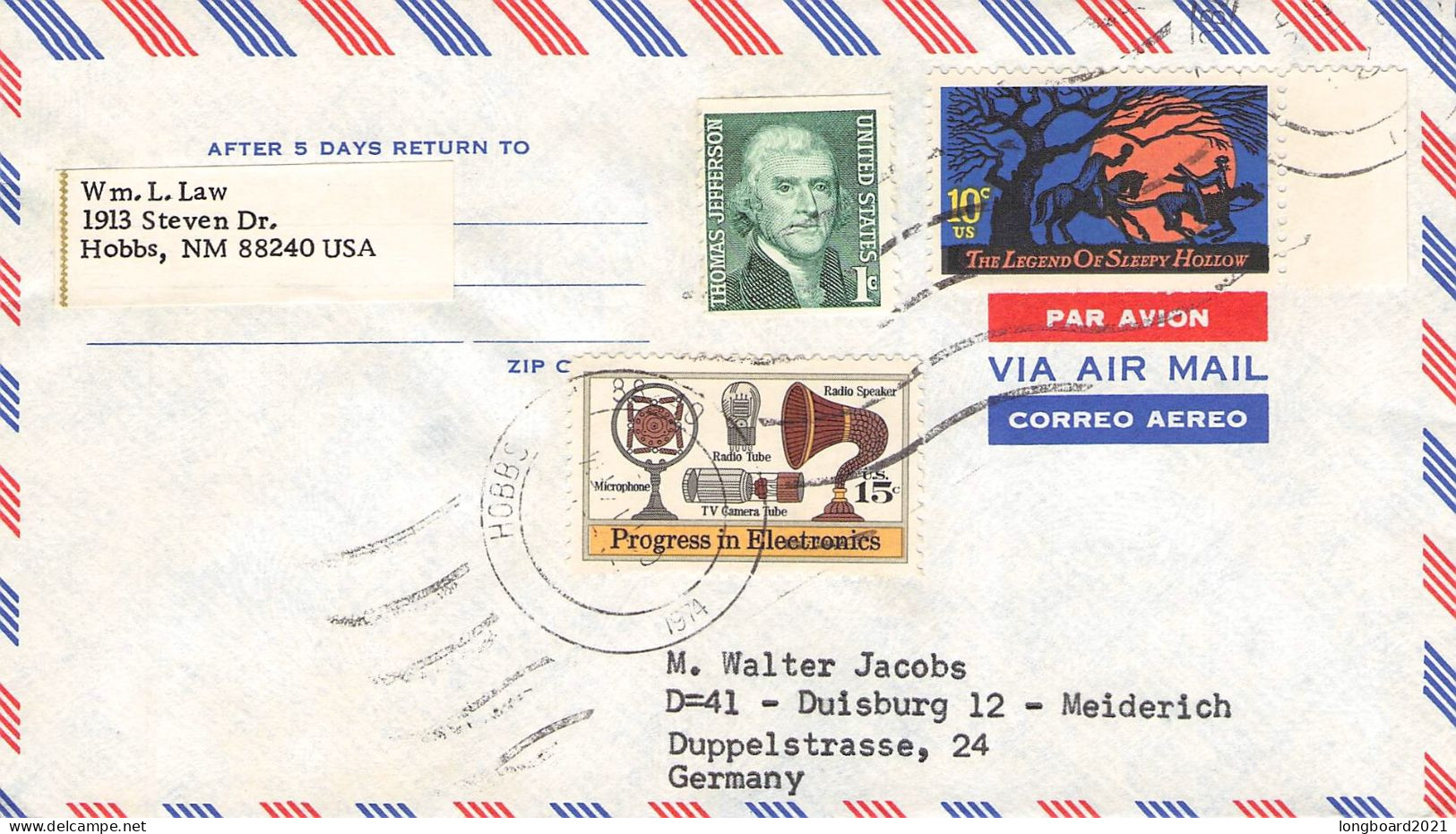 USA - COLLECTION MAIL & POSTAL STATIONERY / 6001 - Sammlungen