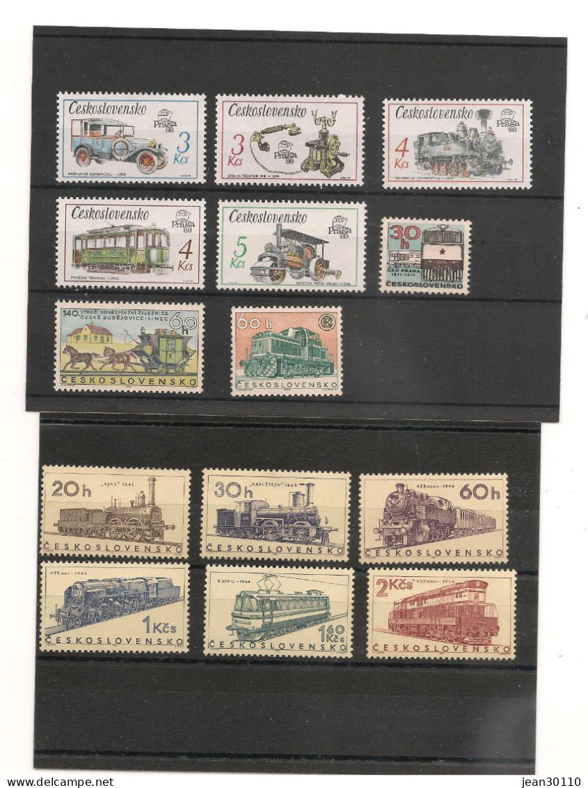 TCHÉCOSLOVAQUIE LOT ** MNH Cote : 23,00 € - Other (Earth)