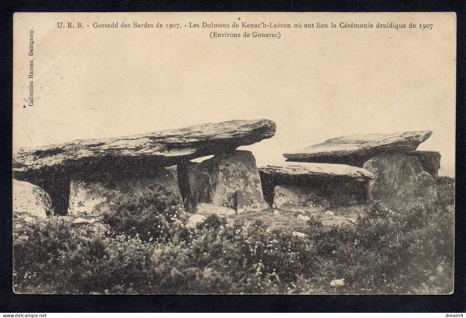 22 Environs De Gouarec - U.R.B. Gorsedd Des Bardes De 1907 - Les Dolmens De Kenac'h Laeron - Cérémonie Druidique - Gouarec