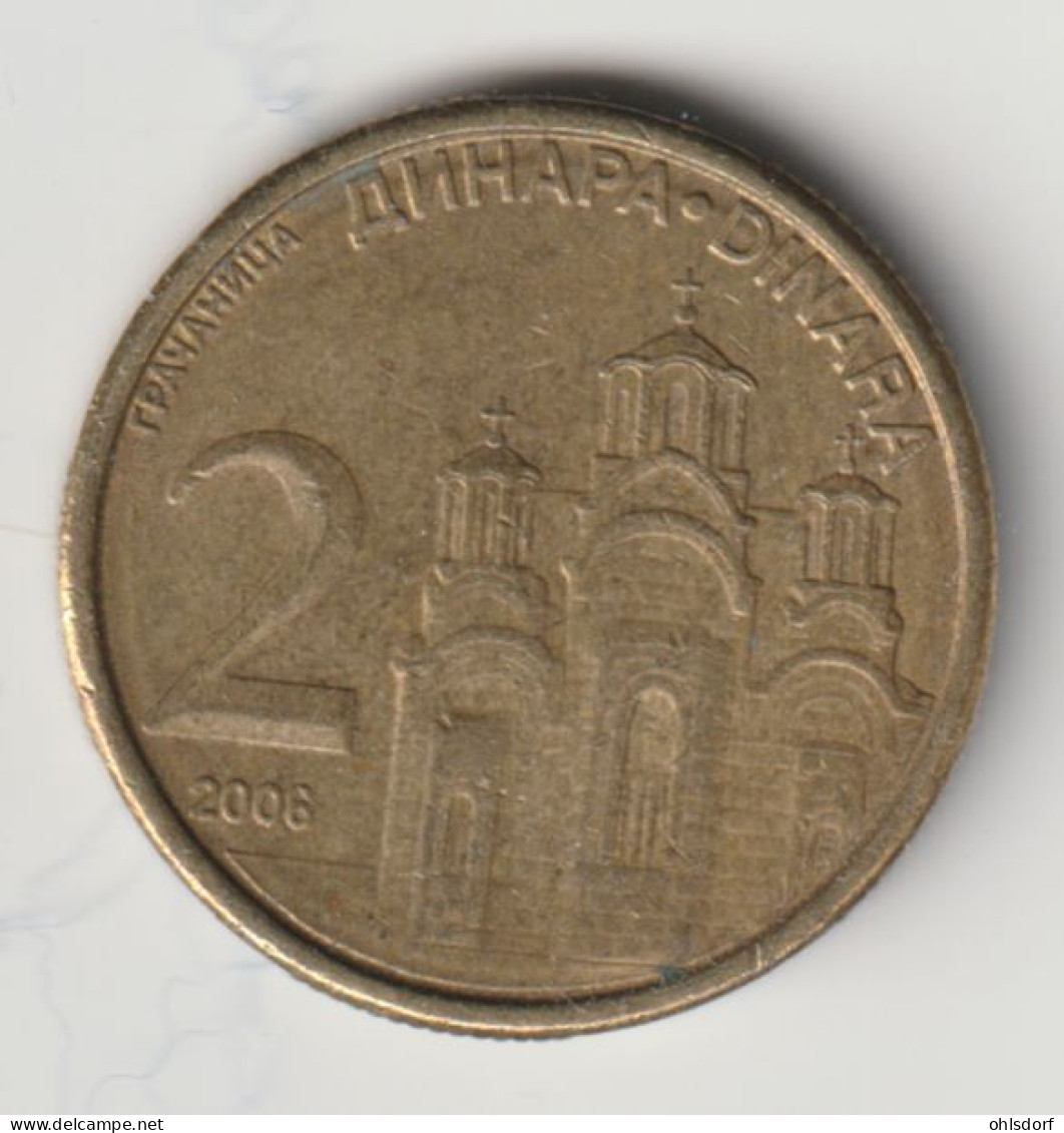 SERBIA 2006: 2 Dinara, KM 46 - Serbie