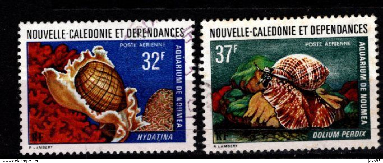 - Nelle CALEDONIE - 1974 - YT N° PA 151 /152 - Oblitérés - Aquarium Nouméa - Used Stamps