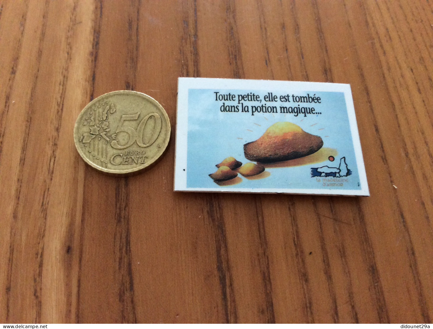 Magnet «LA MADELEINE D’ARMOR - Toute Petite, Elle Est Tombée Dans La Potion Magique» (Dolmen, Menhir, Réf Asterix) - Magnets