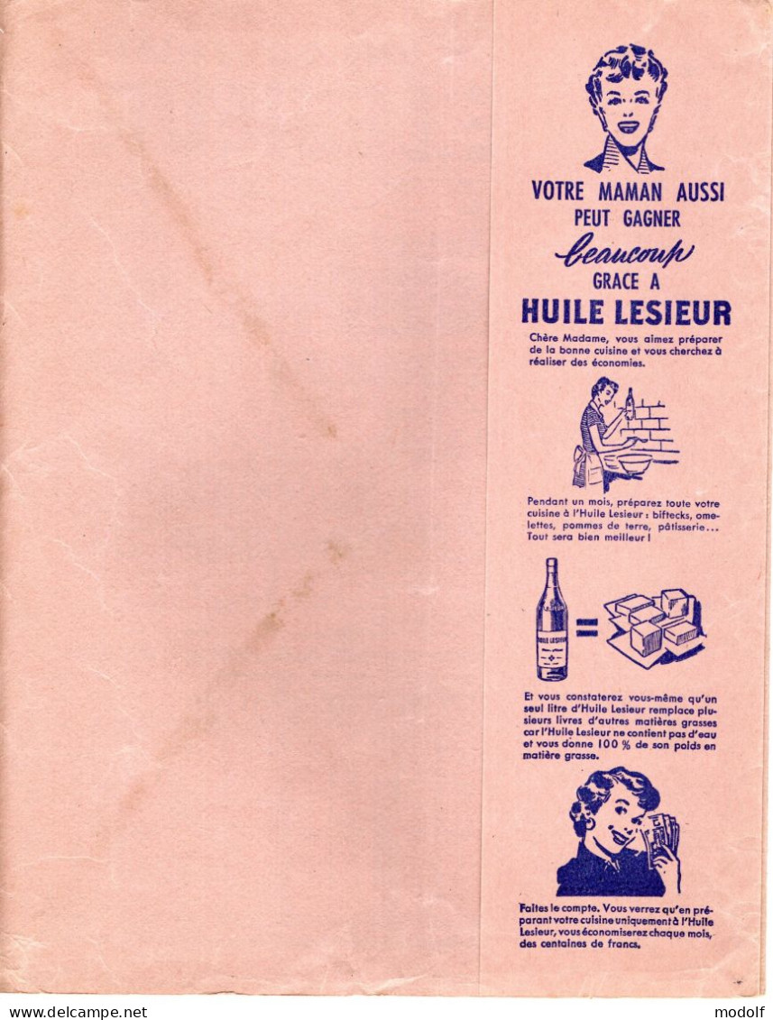 Protège-Cahier Huile Lesieur - Schutzumschläge