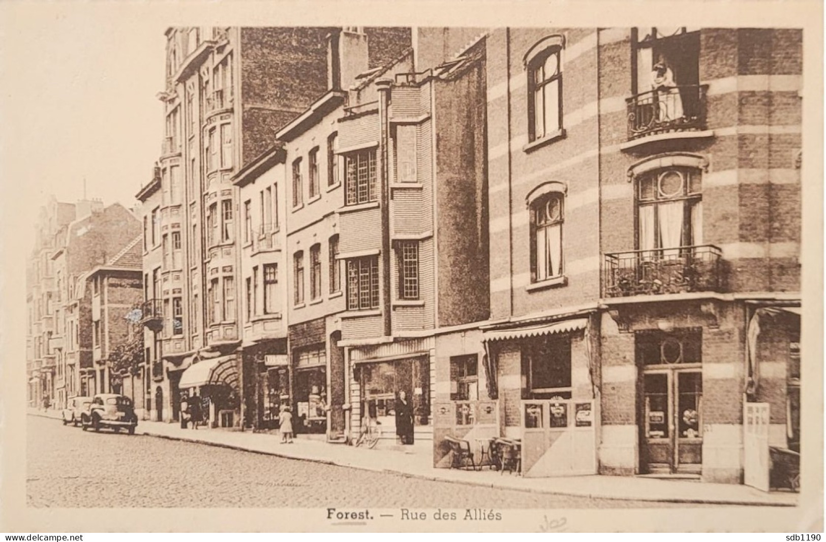 Forest - Rue Des Alliés (Ed. Ossieur Forest), Non Circulée - Vorst - Forest