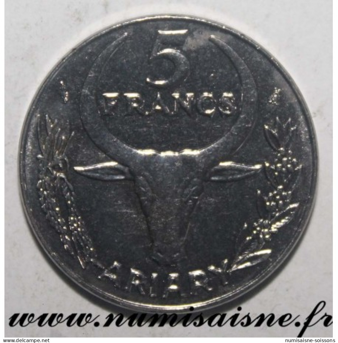 MADAGASCAR - KM 21 - 5 FRANCS 1996 - SPL - Madagaskar