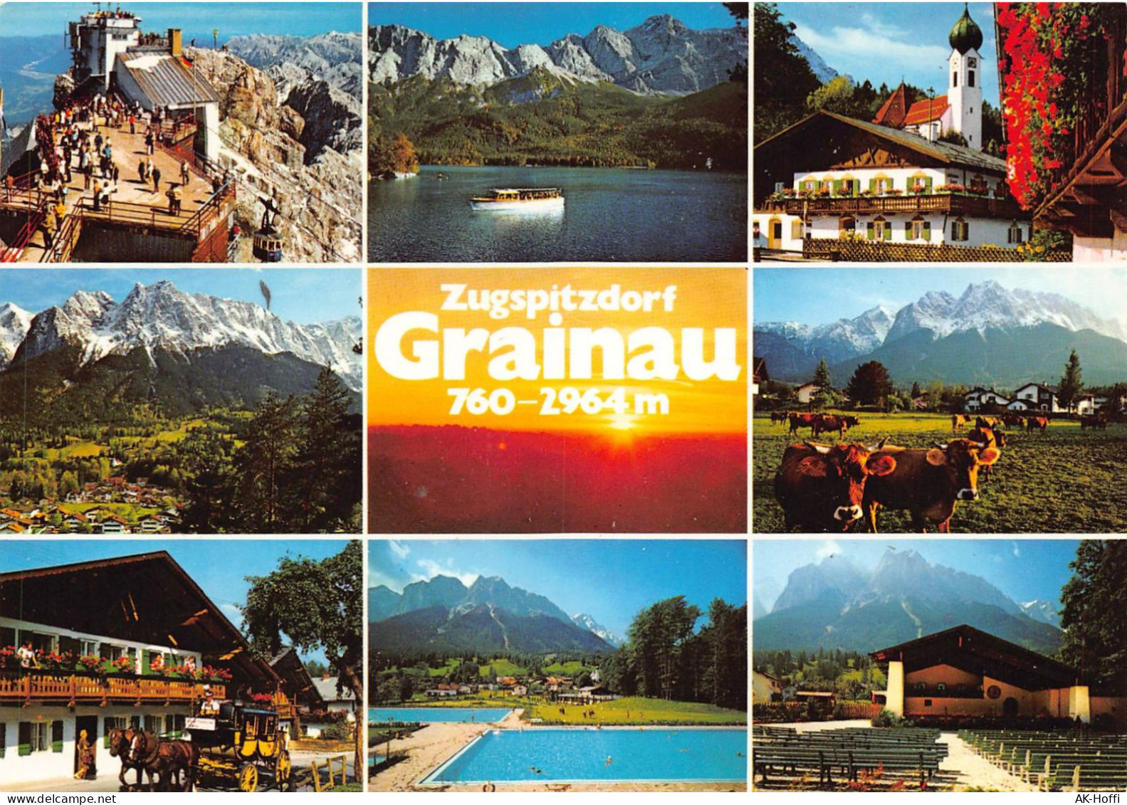 Zugspitzdorf Grainau 760-2964 M (902) - Zugspitze