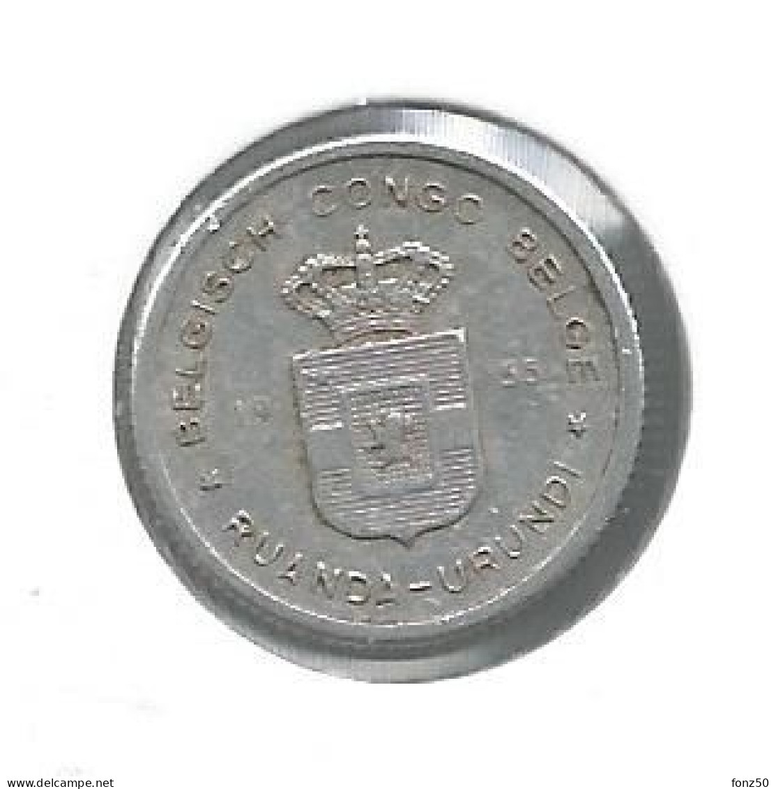 CONGO - BOUDEWIJN * 50 Cent 1955 * Nr 12619 - 1951-1960: Baudouin I