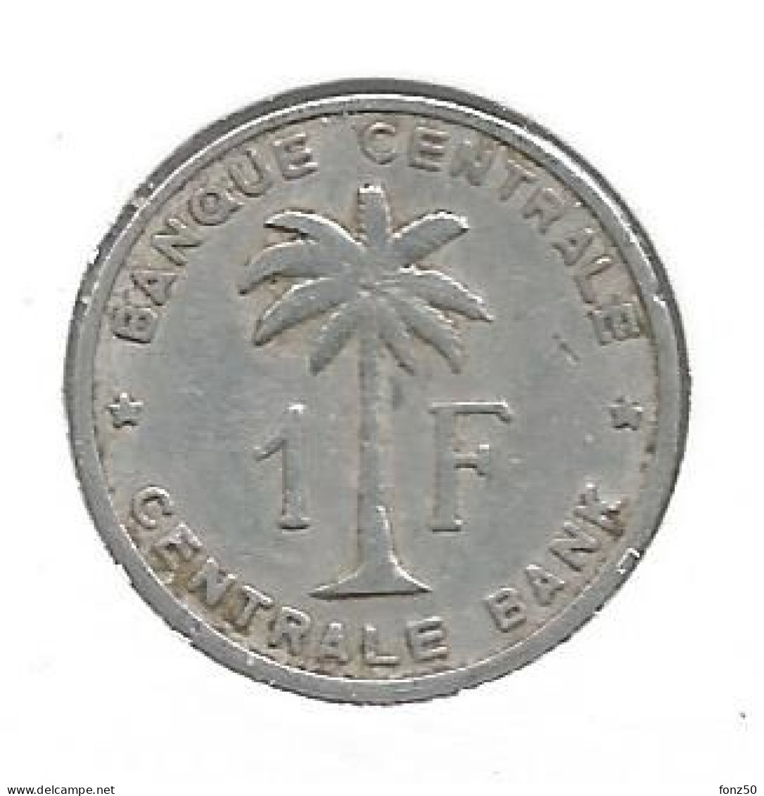 CONGO - BOUDEWIJN * 1 Frank 1958 * Nr 12624 - 1951-1960: Baudouin I