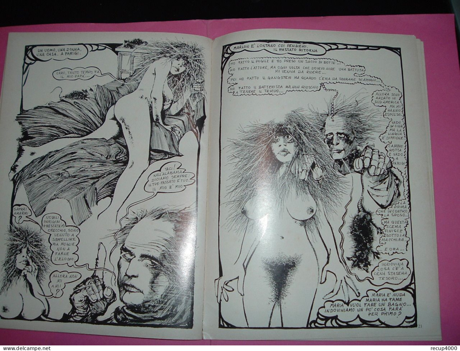 BD Italienne érotique Ultimo Tango A Fumetti  Par Maurizio Bovarini   Scans - Original Editions