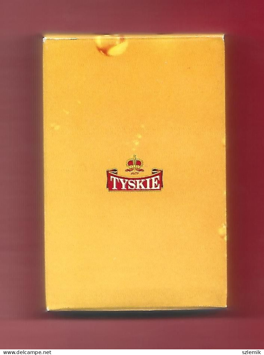 Playing Cards 52 + 3 Jokers.    Polish Beer TYSKIE ,   Poland - 1998 - 54 Cartes