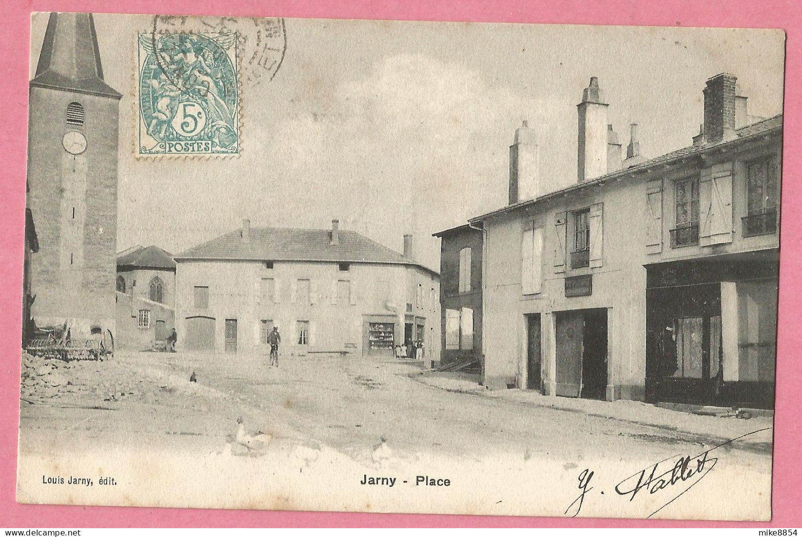 SAS1346  CPA  JARNY (Meurthe & Moselle)  La Place  ++++++ - Jarny