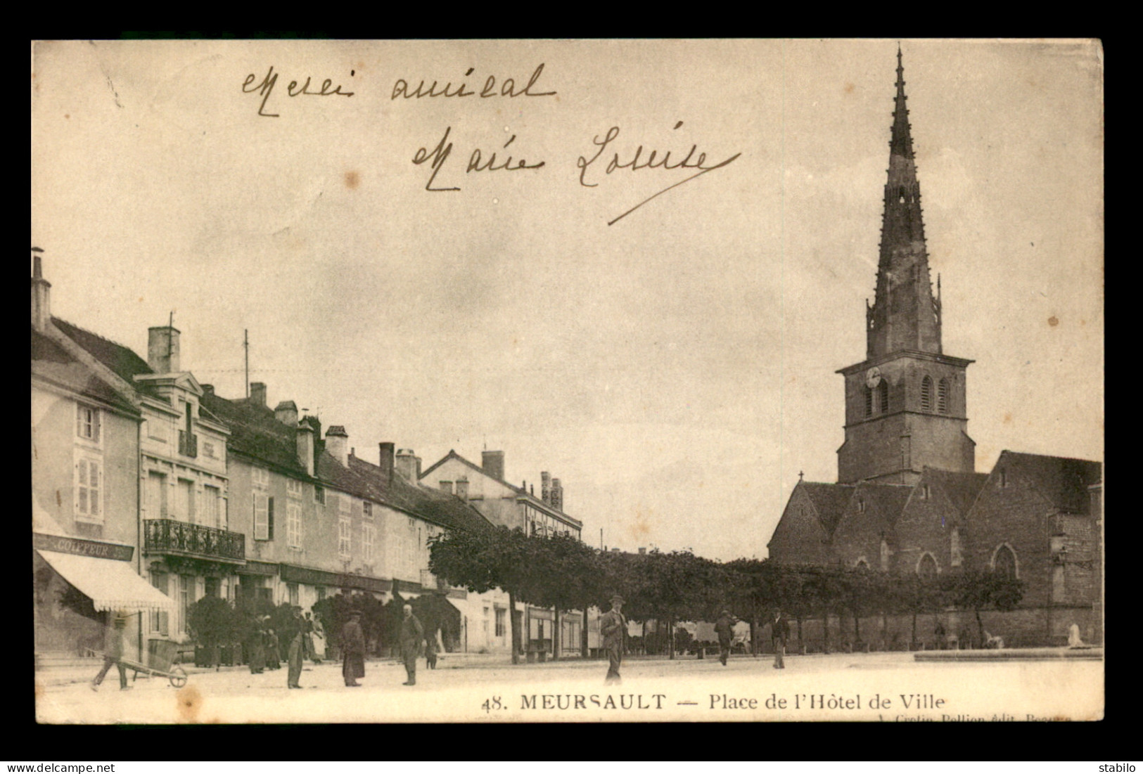 21 - MEURSAULT - PLACE DE L'HOTEL DE VILLE - Meursault