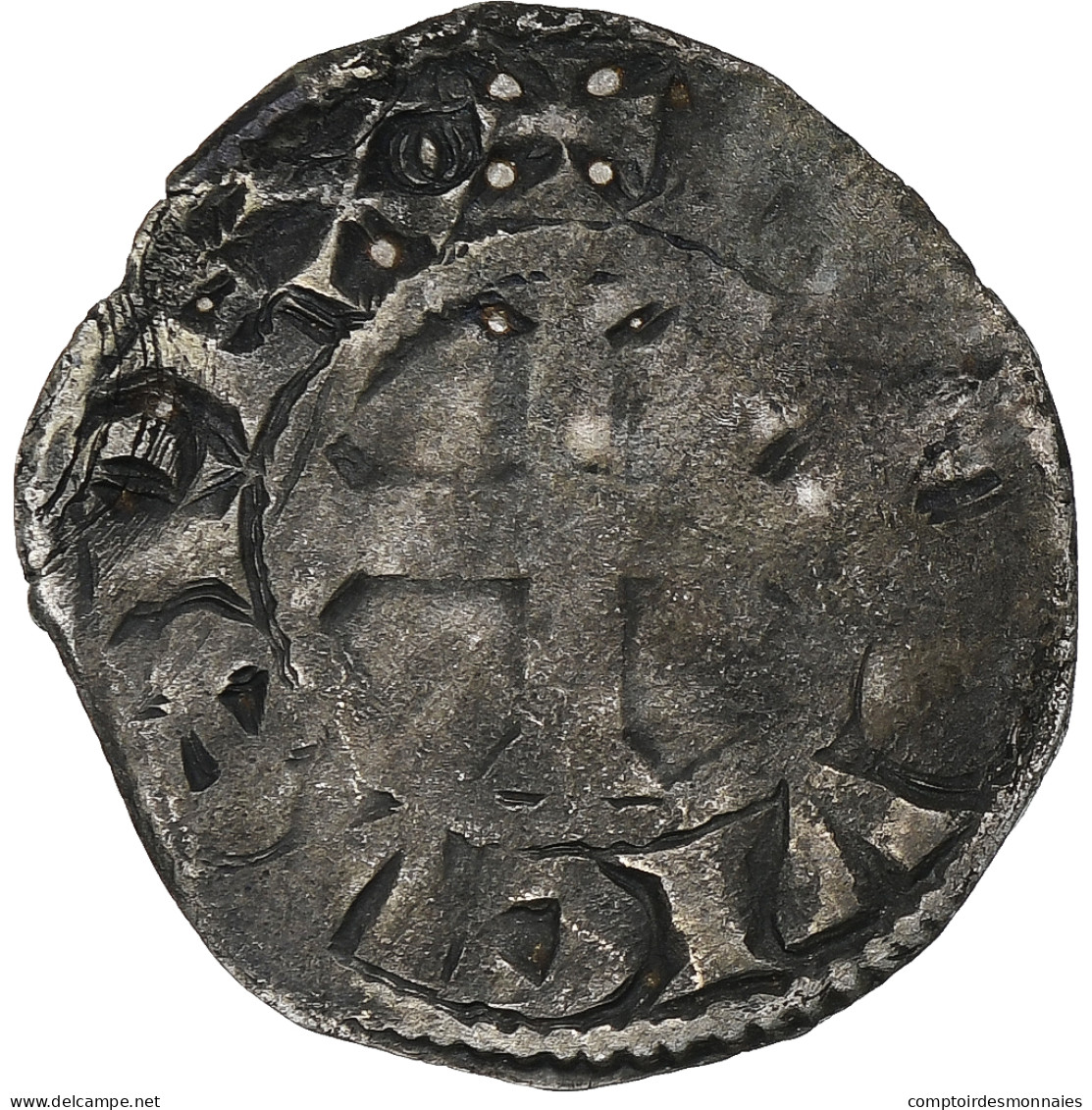 France, Louis VIII-IX, Denier Tournois, 1223-1244, Billon, TB, Duplessy:187 - 1223-1226 Louis VIII Le Lion