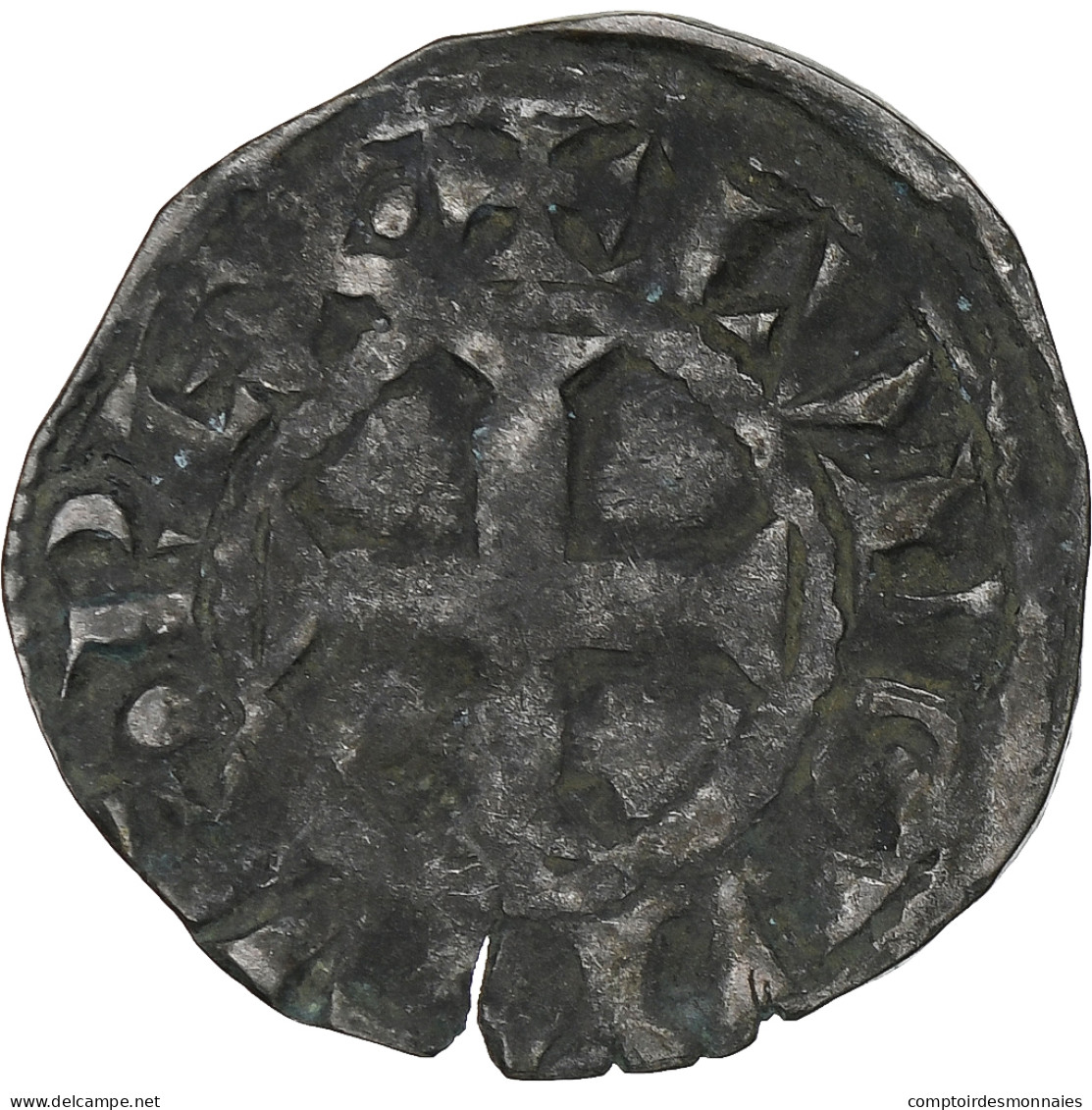 France, Louis VIII-IX, Denier Tournois, 1223-1244, Billon, TB, Duplessy:187 - 1223-1226 Lodewijk VIII De Leeuw