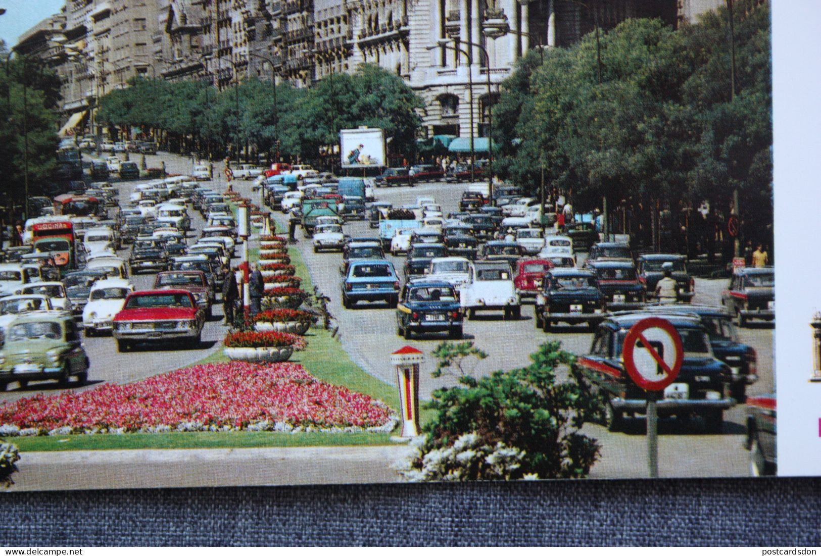 Madrid.  Calle De Alcala (WITH Taxi CAR Seat 1500) - Taxis & Cabs