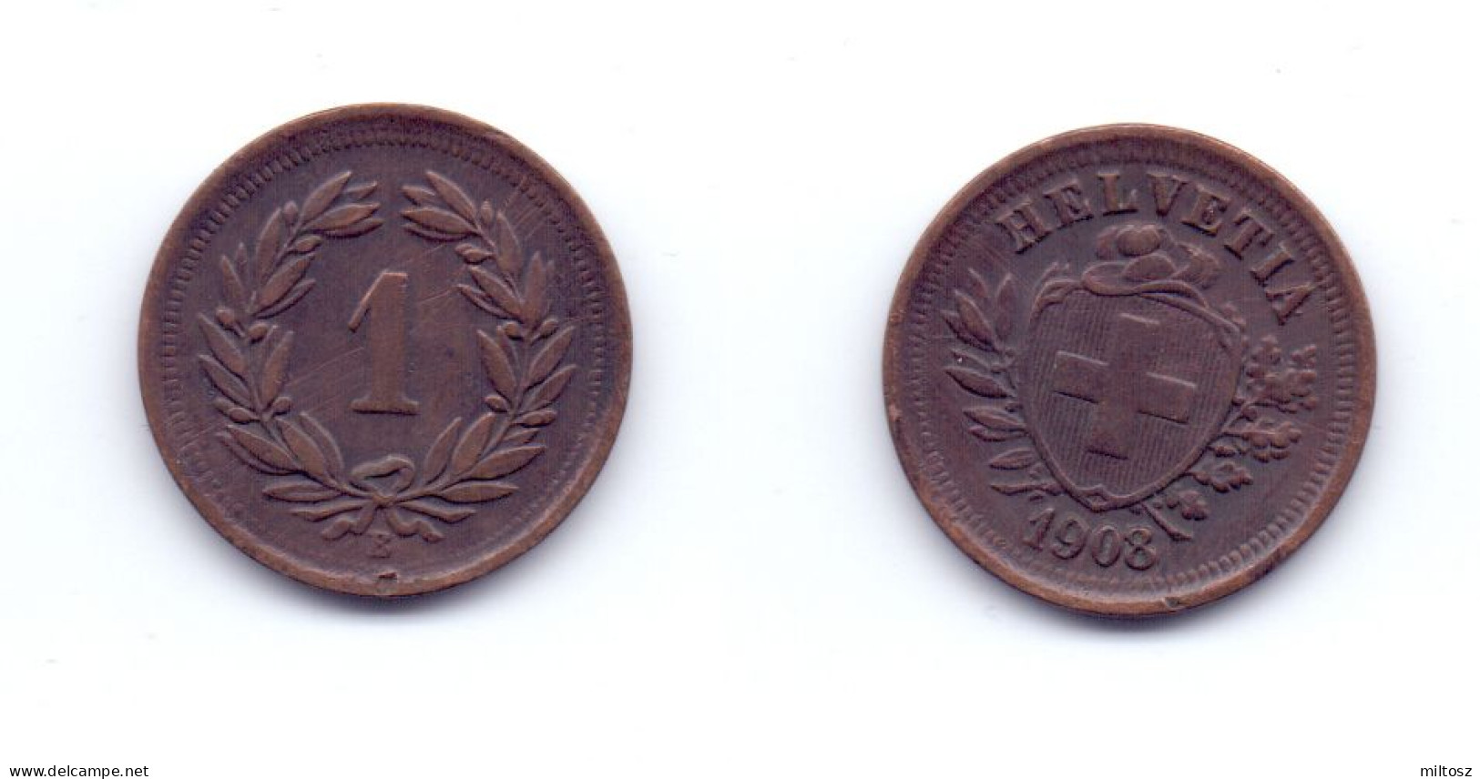 Switzerland 1 Rappen 1918 - 1 Centime / Rappen