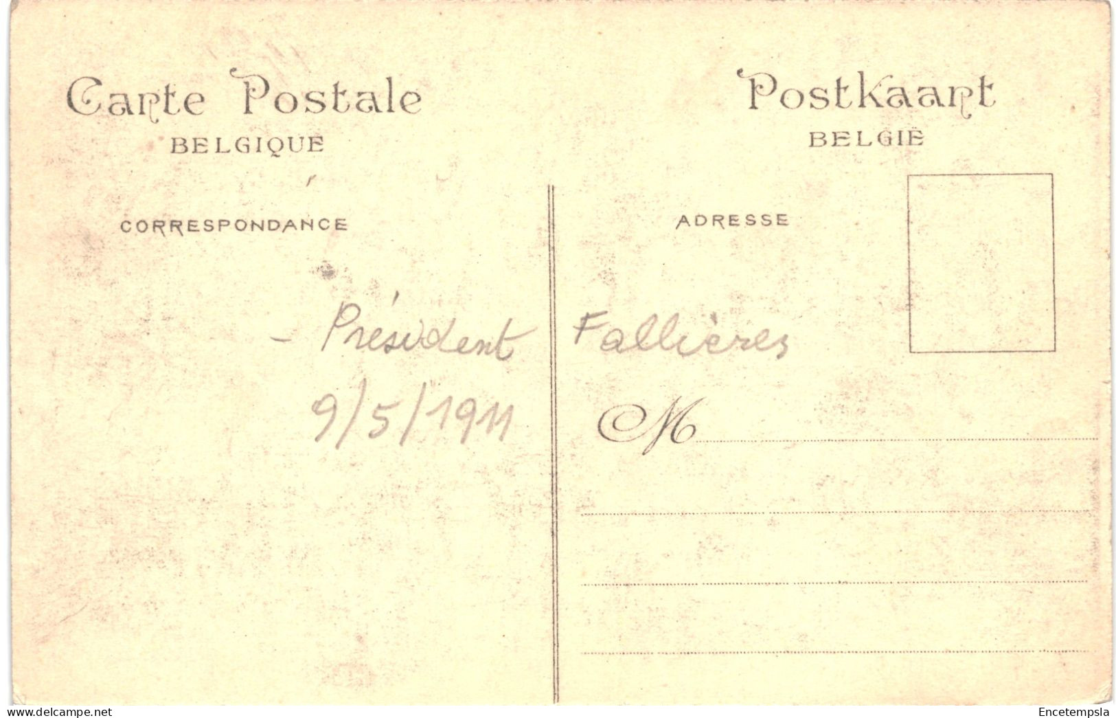 CPA Carte Postale Belgique Bruxelles Visite Du Président De La République Française 1911   VM77526 - Fêtes, événements