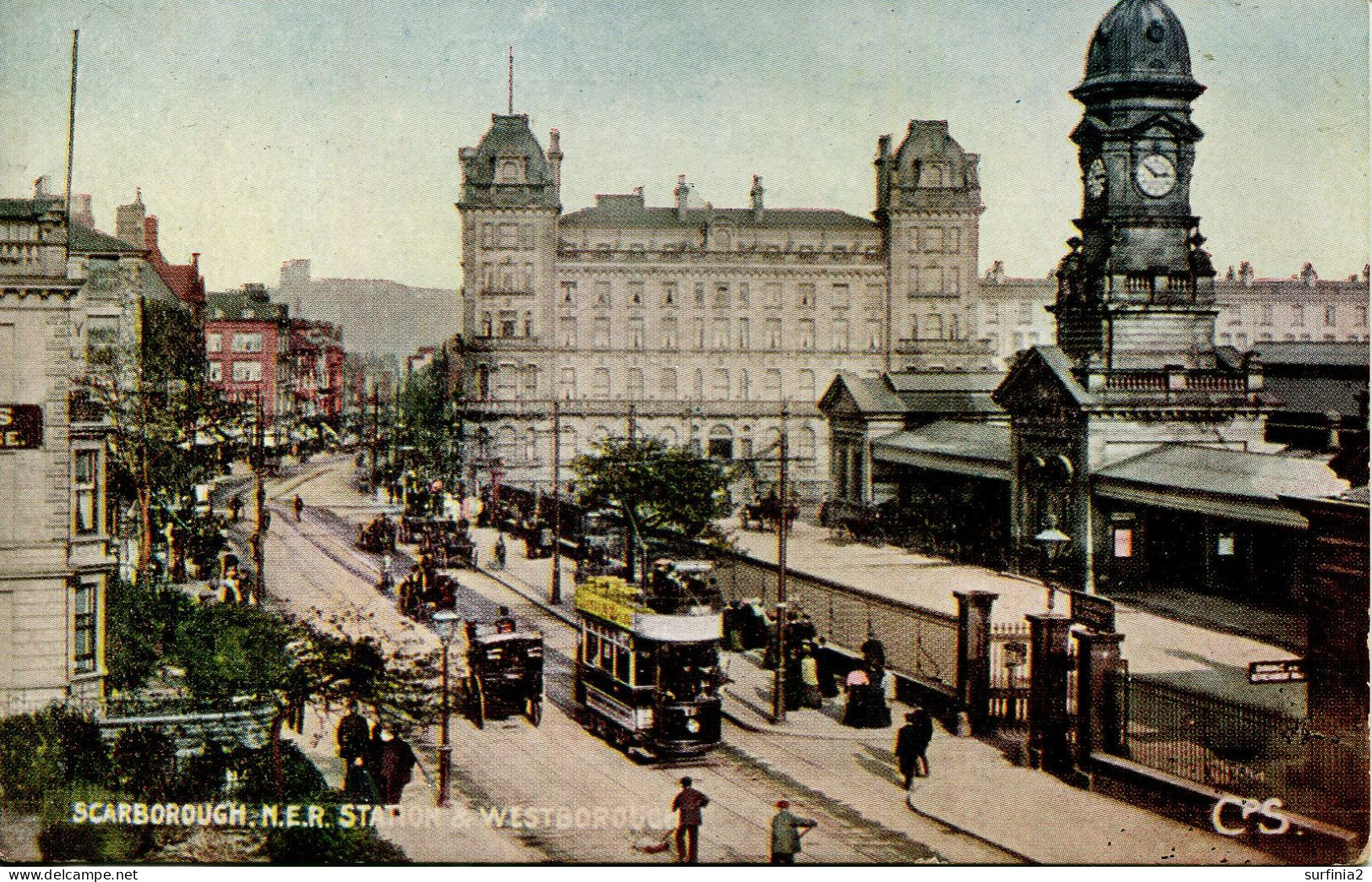 YORKS - SCARBOROUGH - NER STATION AND WESTBOROUGH Y4068 - Scarborough