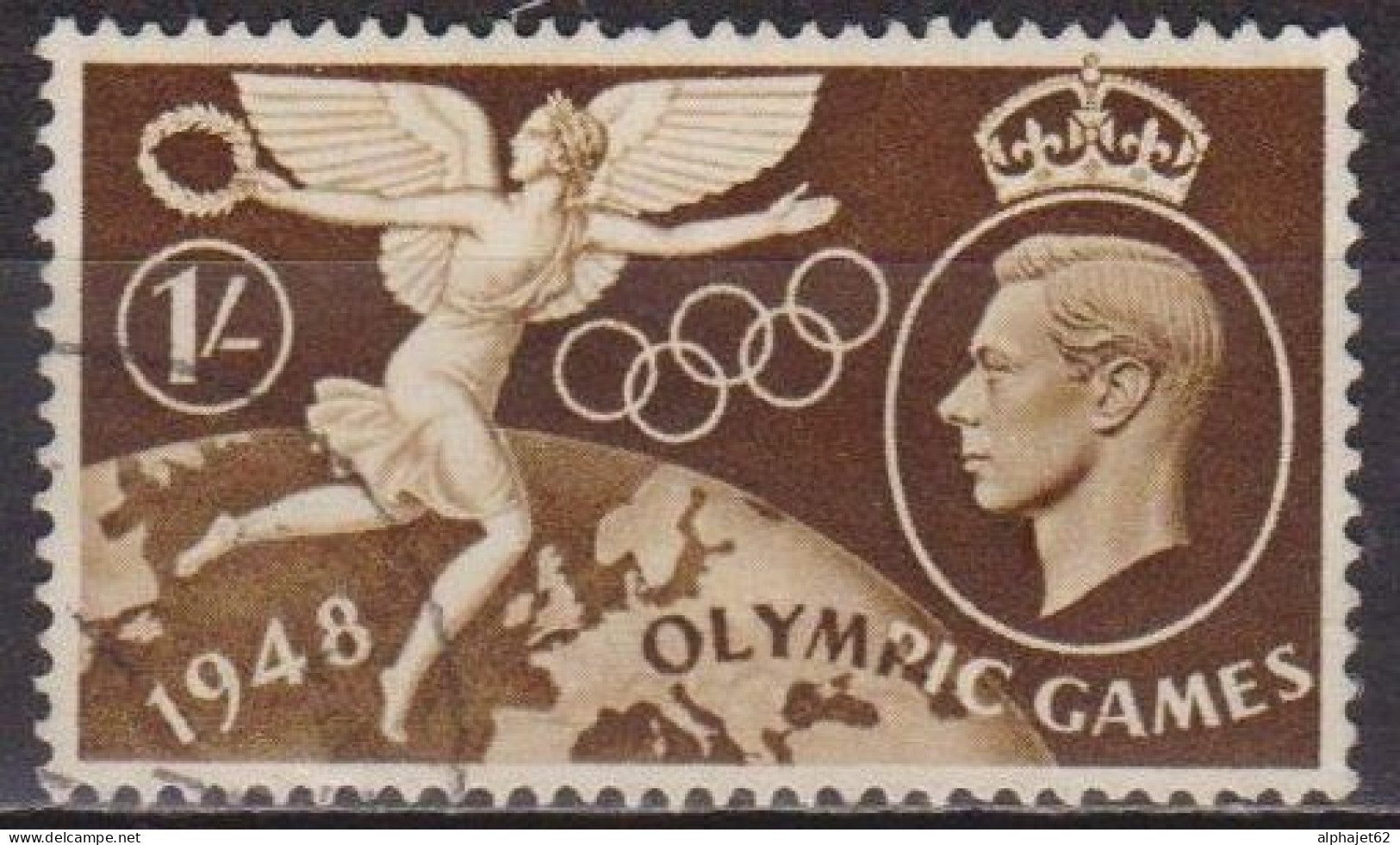 Jeux Olympiques De Londres - GRANDE BRETAGNE - Victoire Ailée - N° 244 - 1948 - Used Stamps