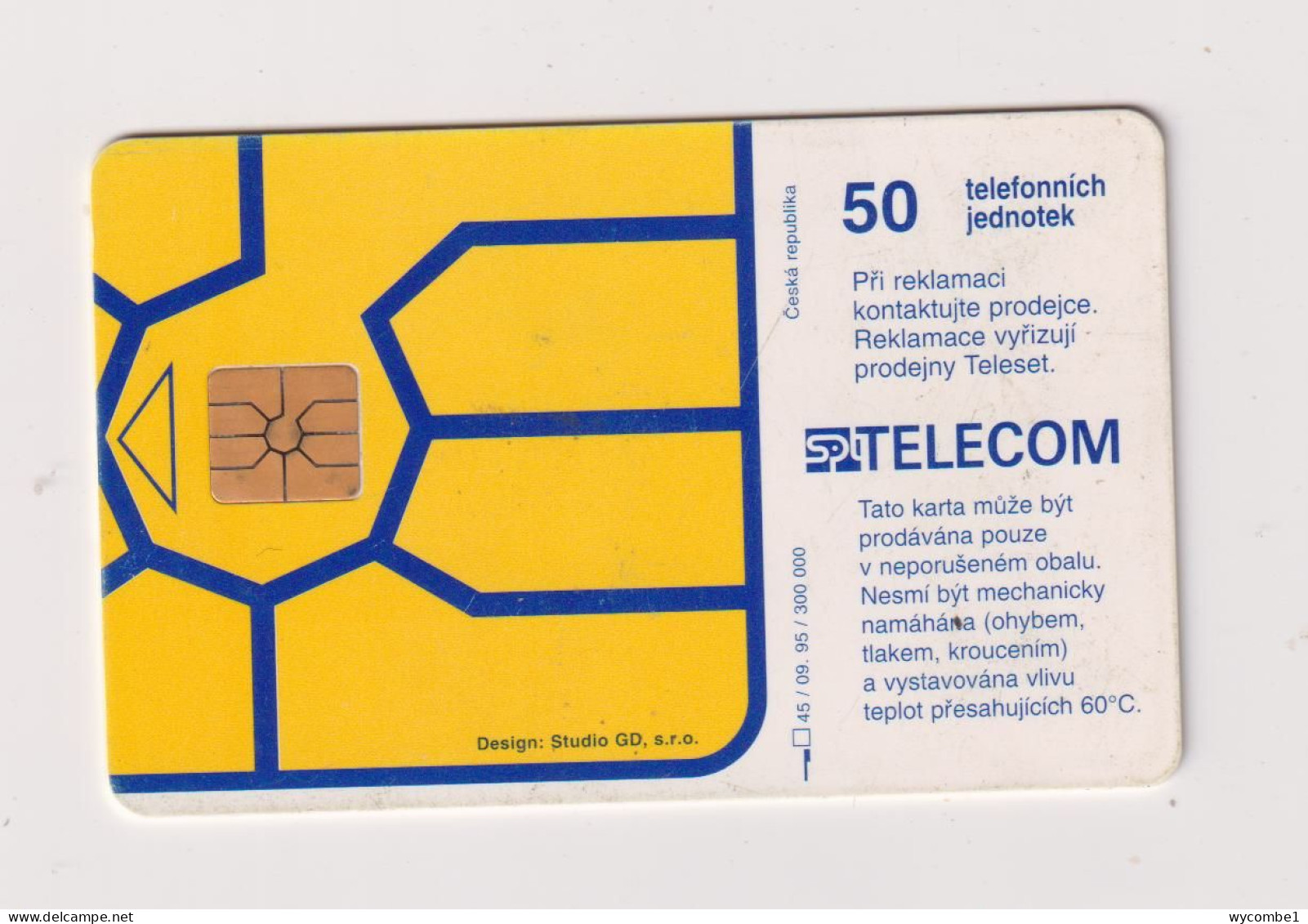 CZECH REPUBLIC - 1996 Calendar Chip Phonecard - Repubblica Ceca