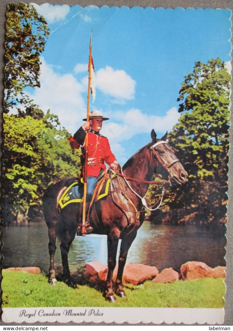 CANADA MOUNTED POLICE KARTE CARD CARTE POSTALE POSTKARTE POSTCARD ANSICHTSKARTE CARTE POSTALE CARTOLINA - Calgary