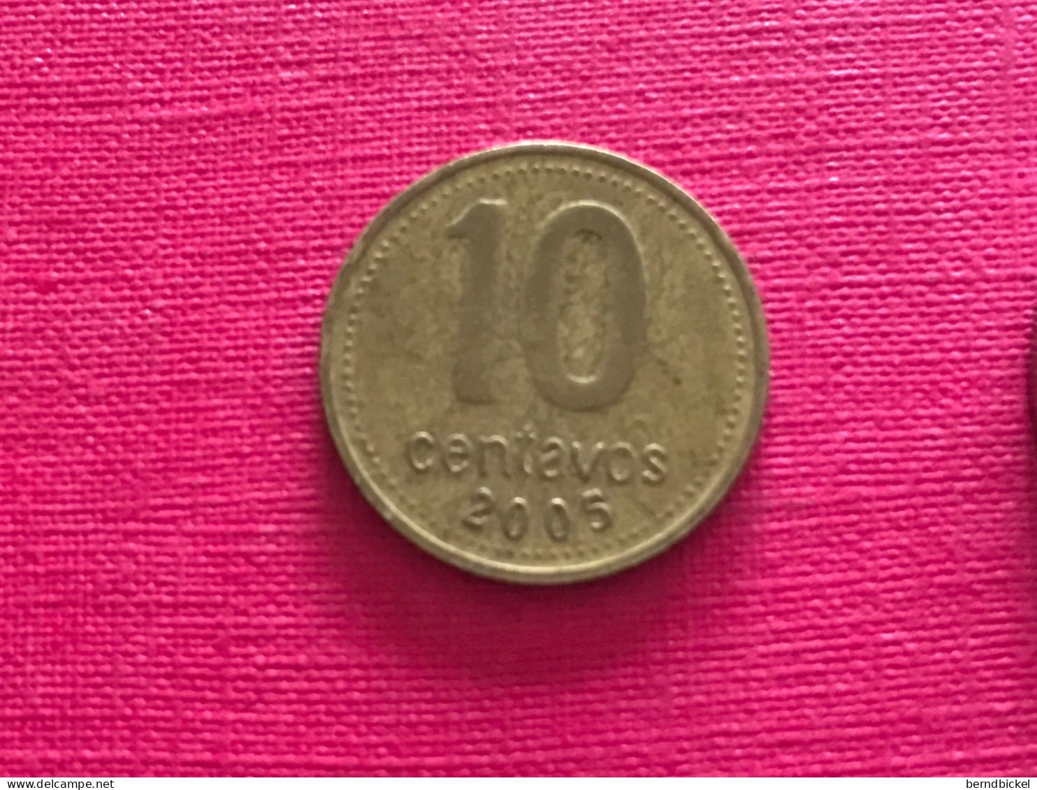 Münze Münzen Umlaufmünze Argentinien 10 Centavos 2005 - Argentinië