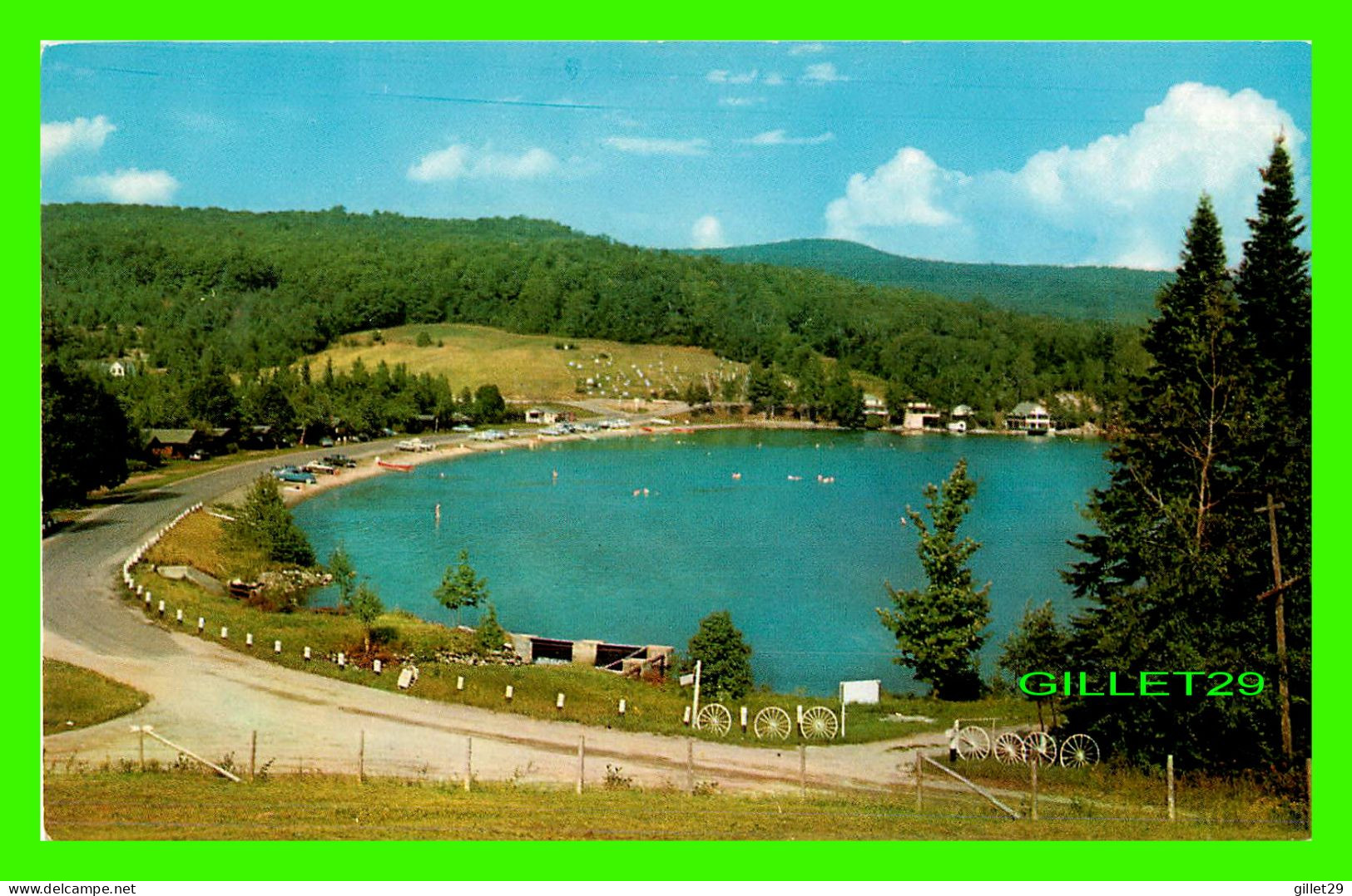 WESTMORE, VT - WILLOUGHBY BEACH ON LAKE WILLOUGHBY - RICHARDSON STUDIO - CURTEICHCOLOR - - Autres & Non Classés