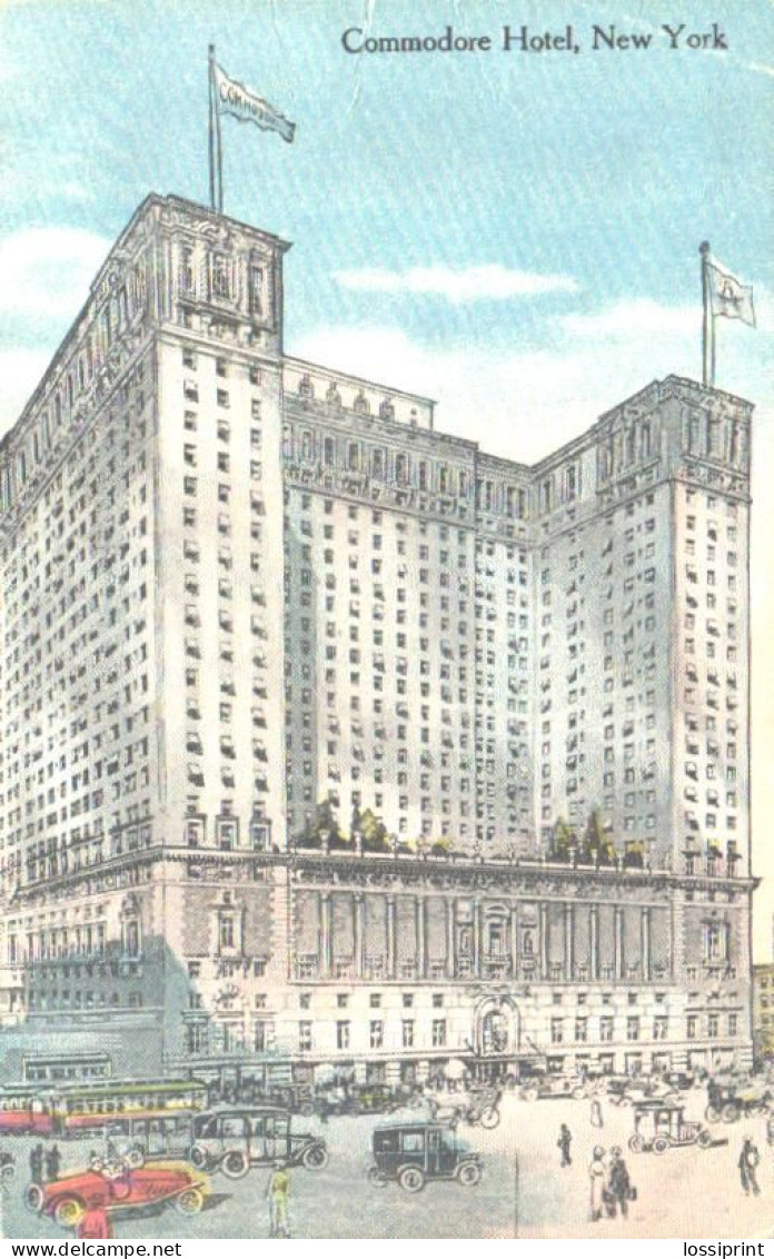 USA:United States:New York City, Manhattan, Commodore Hotel, Pre 1940 - Manhattan