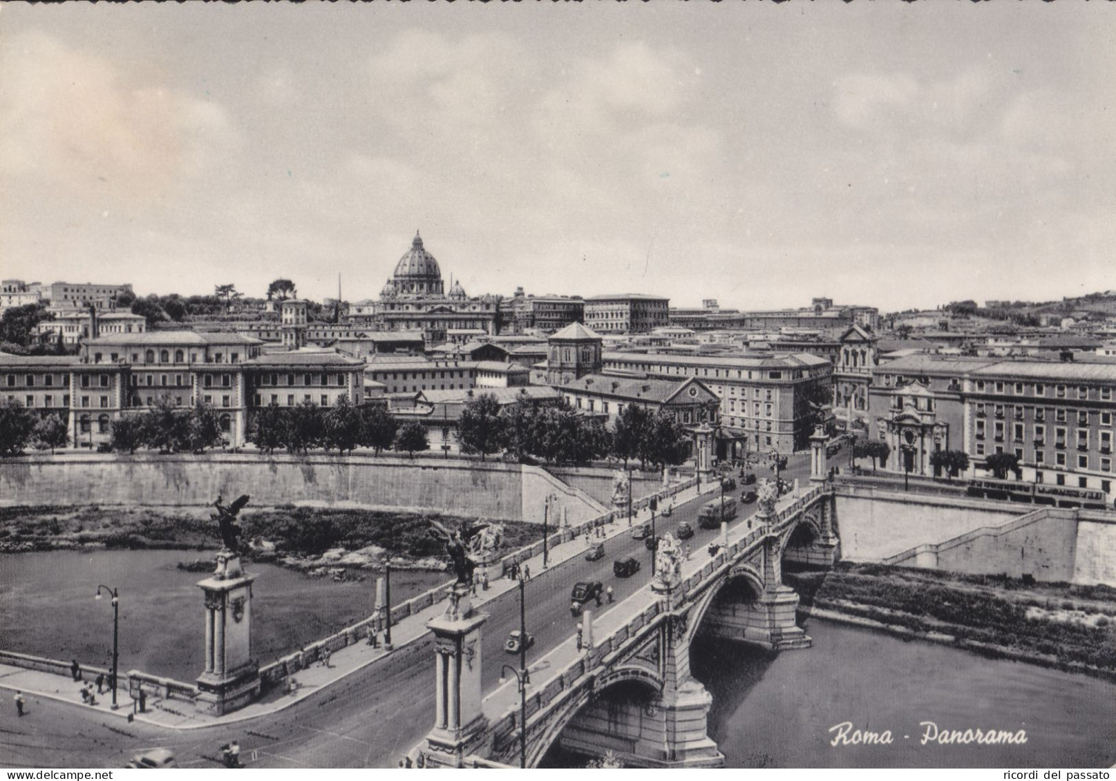 Cartolina Roma - Panorama - Panoramic Views