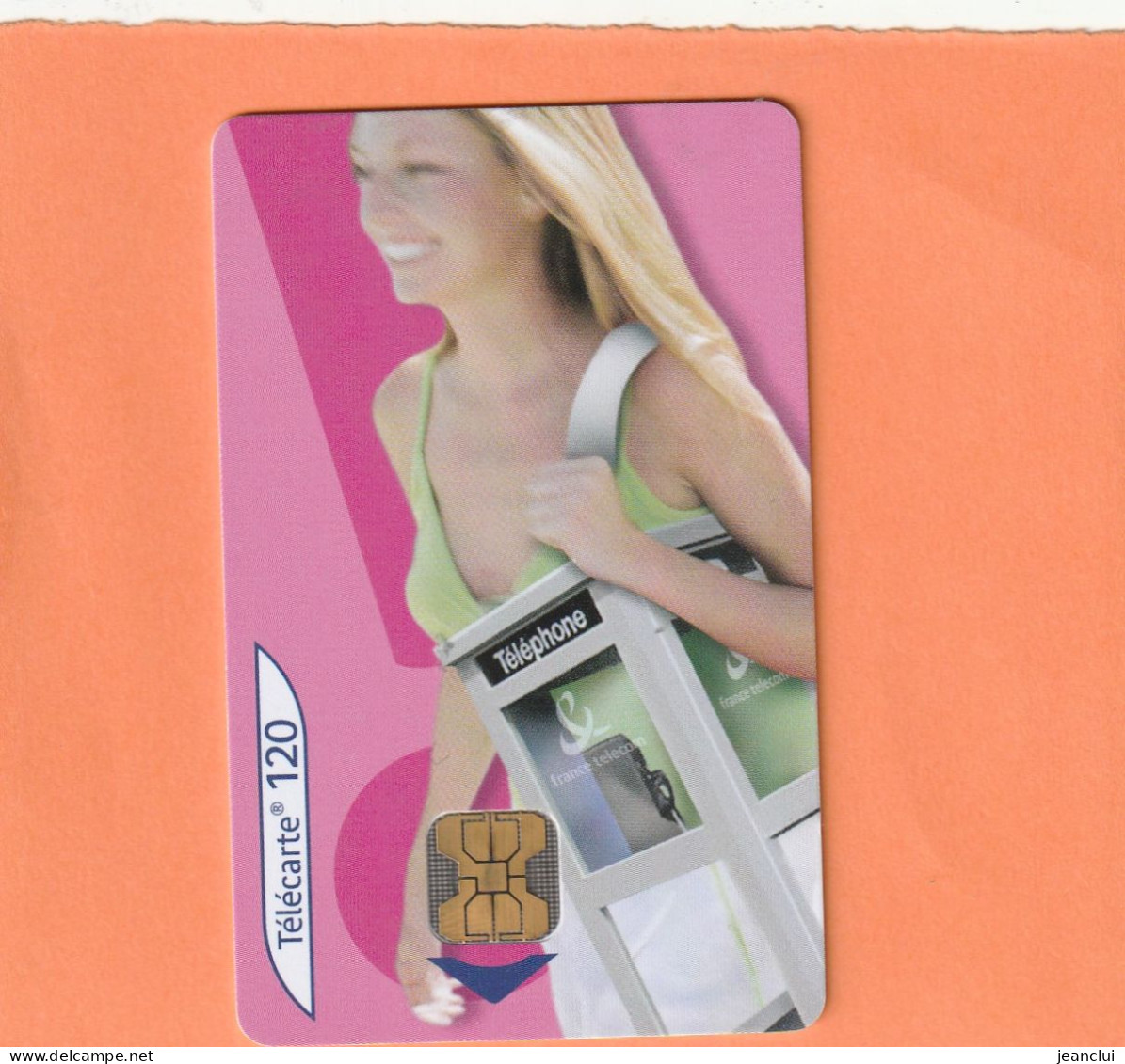 F 1323 F  -  CARTE BAGAGE . FEMME 1  . 120 U . 05/04  . OB 2  .  COTE = 5 € - 2004