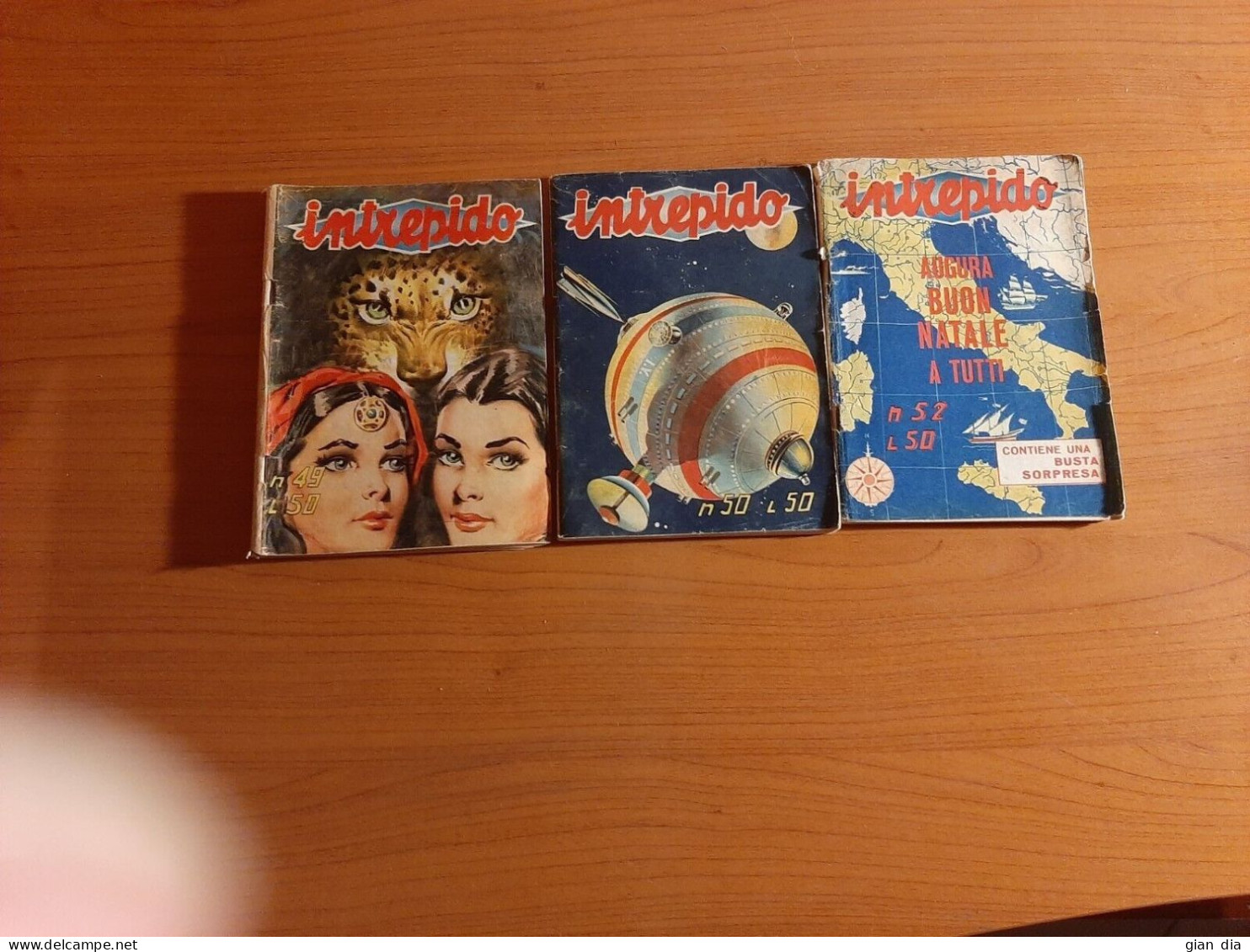 INTREPIDO Ed.Universo. Annata 1961. Lotto Di 46.Completi.200 All’ora.Posterini - First Editions