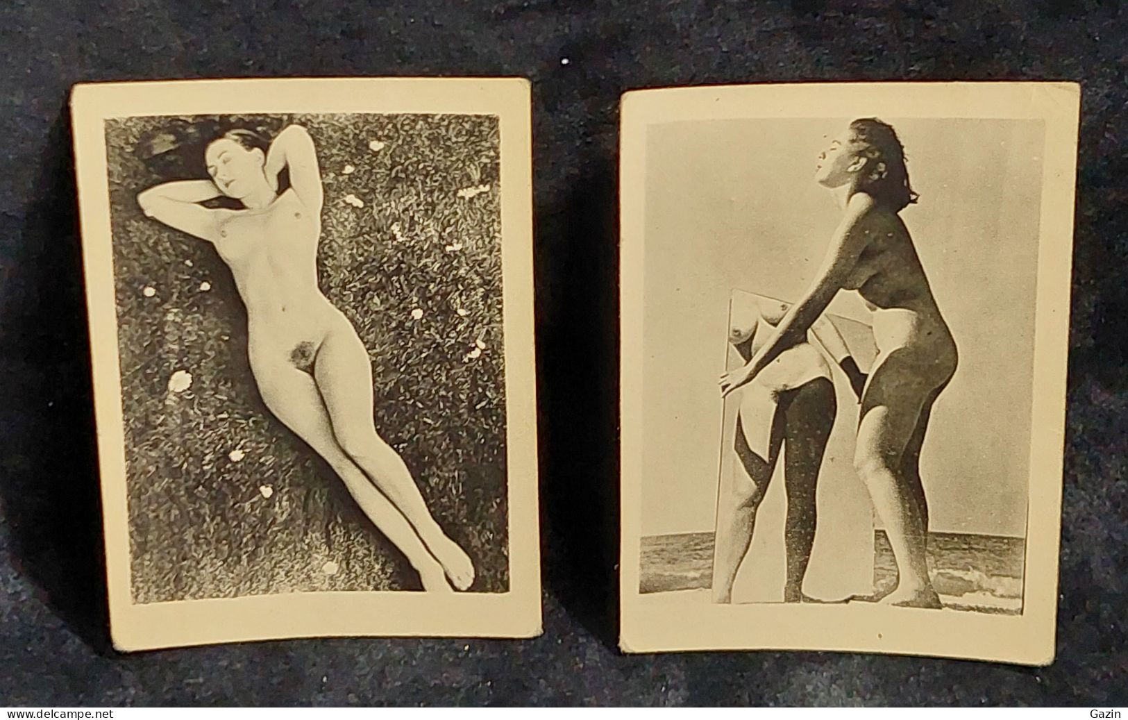 C6/9 - 2 Fotos * Mulheres * Desnudos * Antique * Photo - Ohne Zuordnung