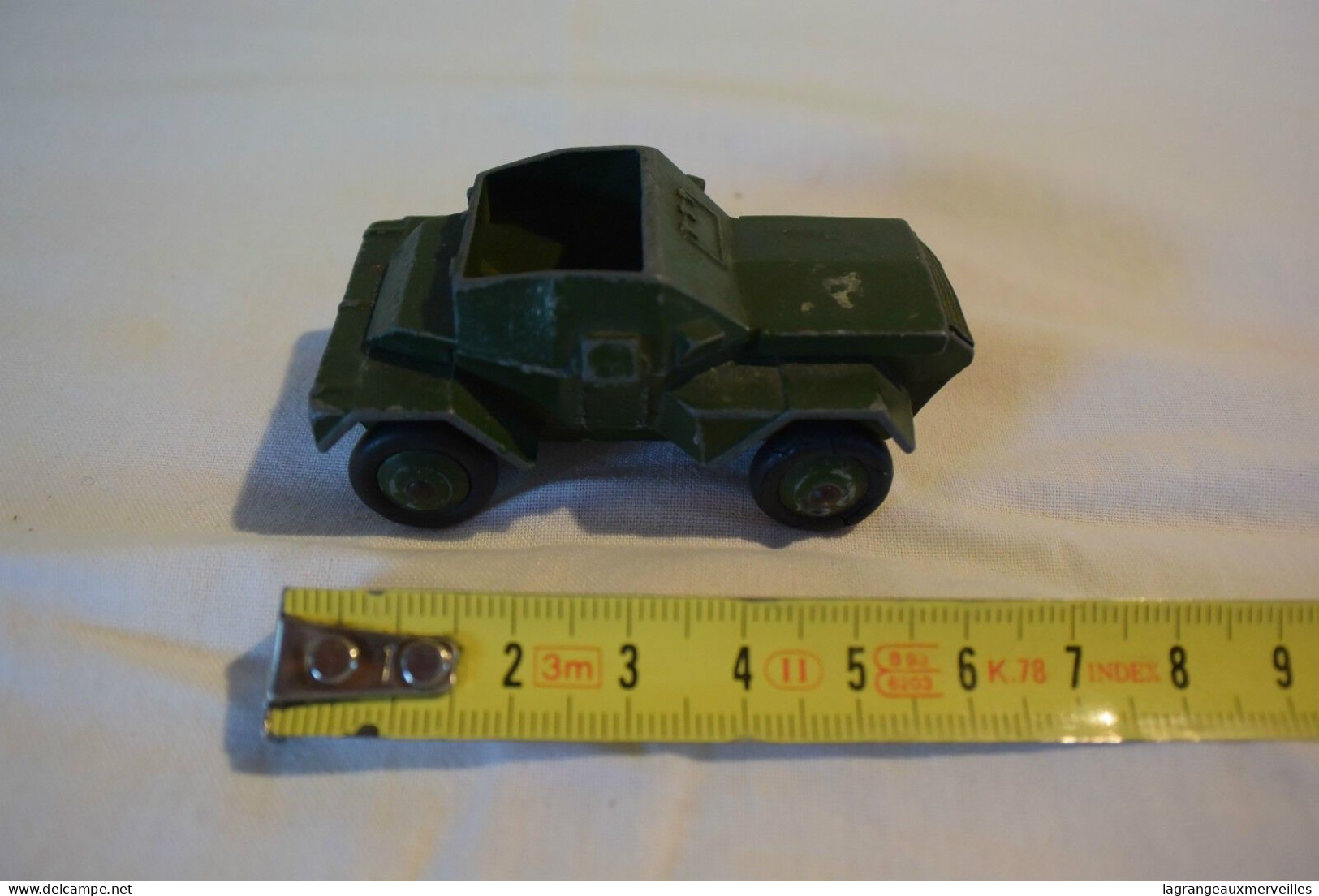 C54 Ancien Dinky Toys Scout Car 673 Made In England En Métal - Leger