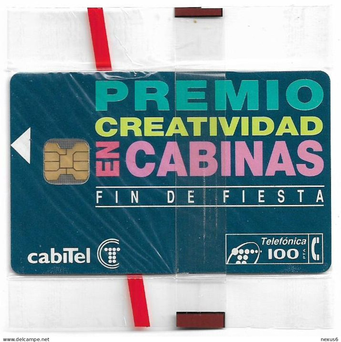 Spain - Telefónica - Premio Creatividad En Cabinas (La Kabutzia) - P-054 - 04.1994, 100PTA, 2.500ex, NSB - Privatausgaben