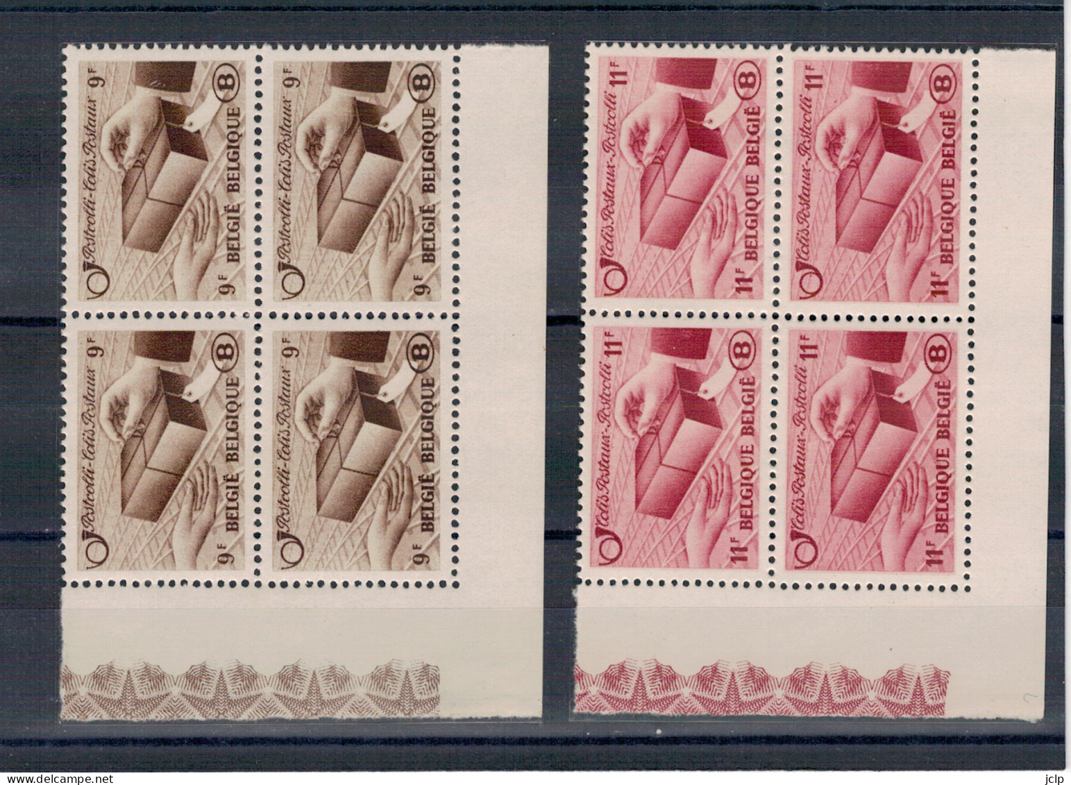 1948 - Postpakketzegels - Timbres Pour Colis Postaux.  Bloc De 4. - Other & Unclassified