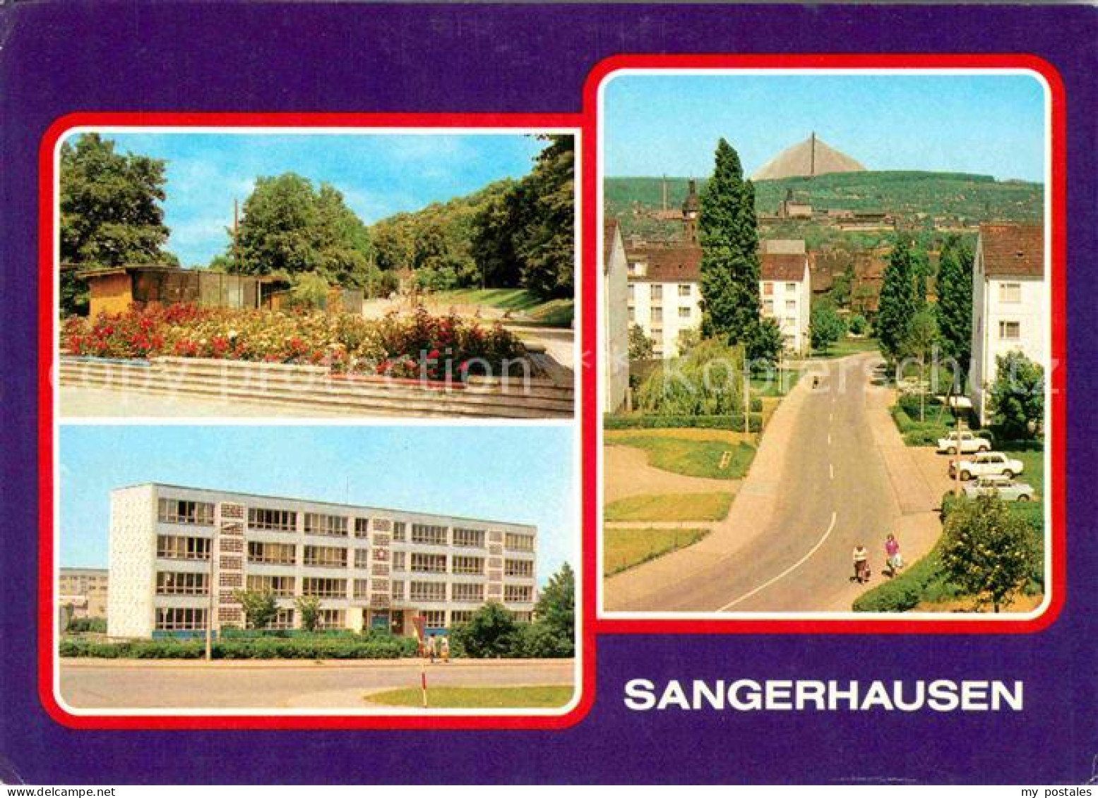 72652051 Sangerhausen Suedharz Walkmuehle Polytechnische Oberschule Juri Gagarin - Sangerhausen