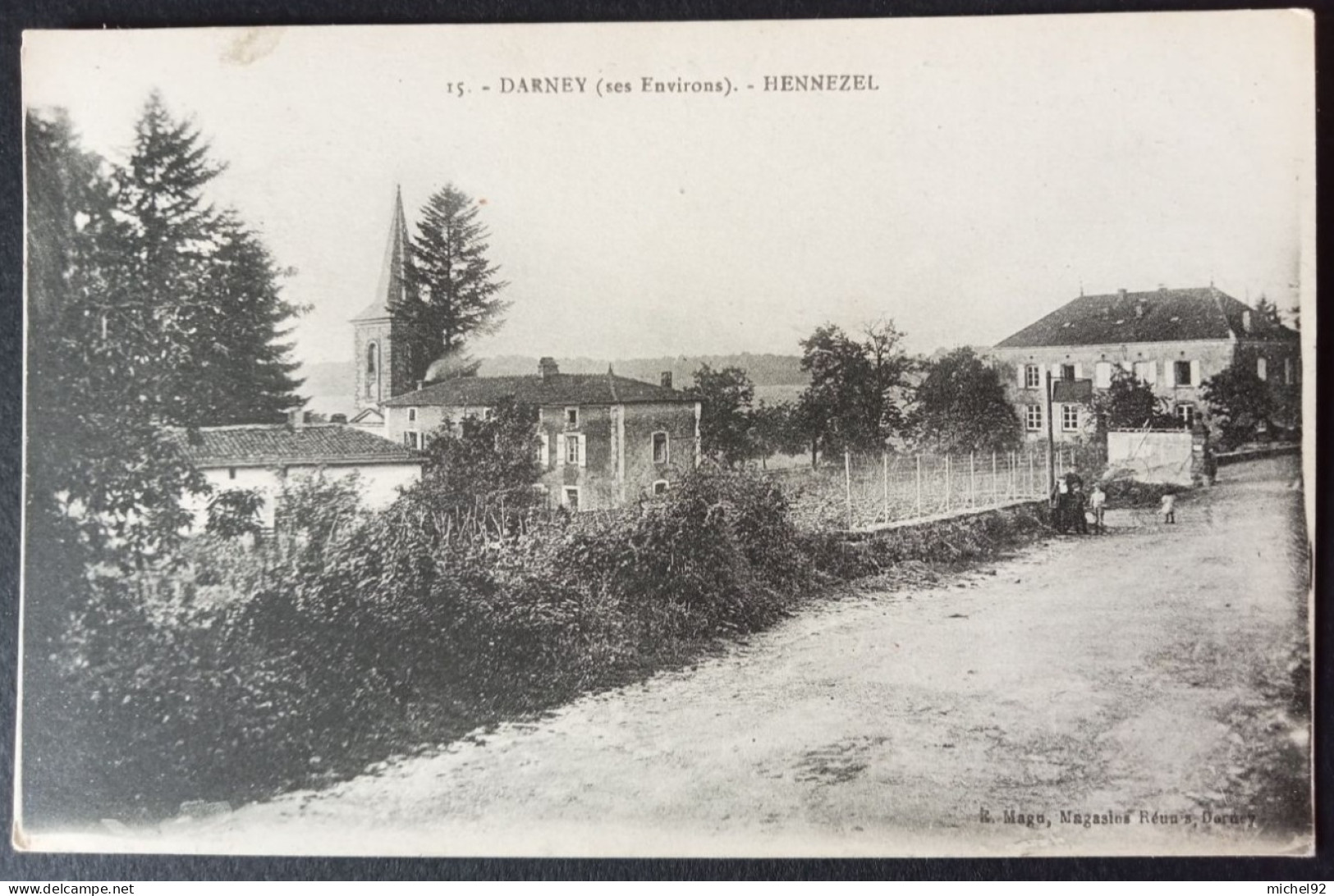 CPA - Darney (ses Environs) - Hennezel - Darney