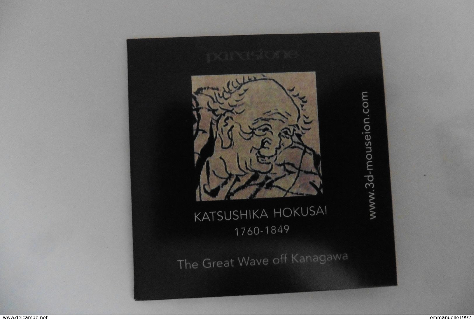 Presse Papier En Verre La Grande Vague De Hokusai - Art Japonais - Edition Spéciale Boutiques De Musées - Vidrio & Cristal